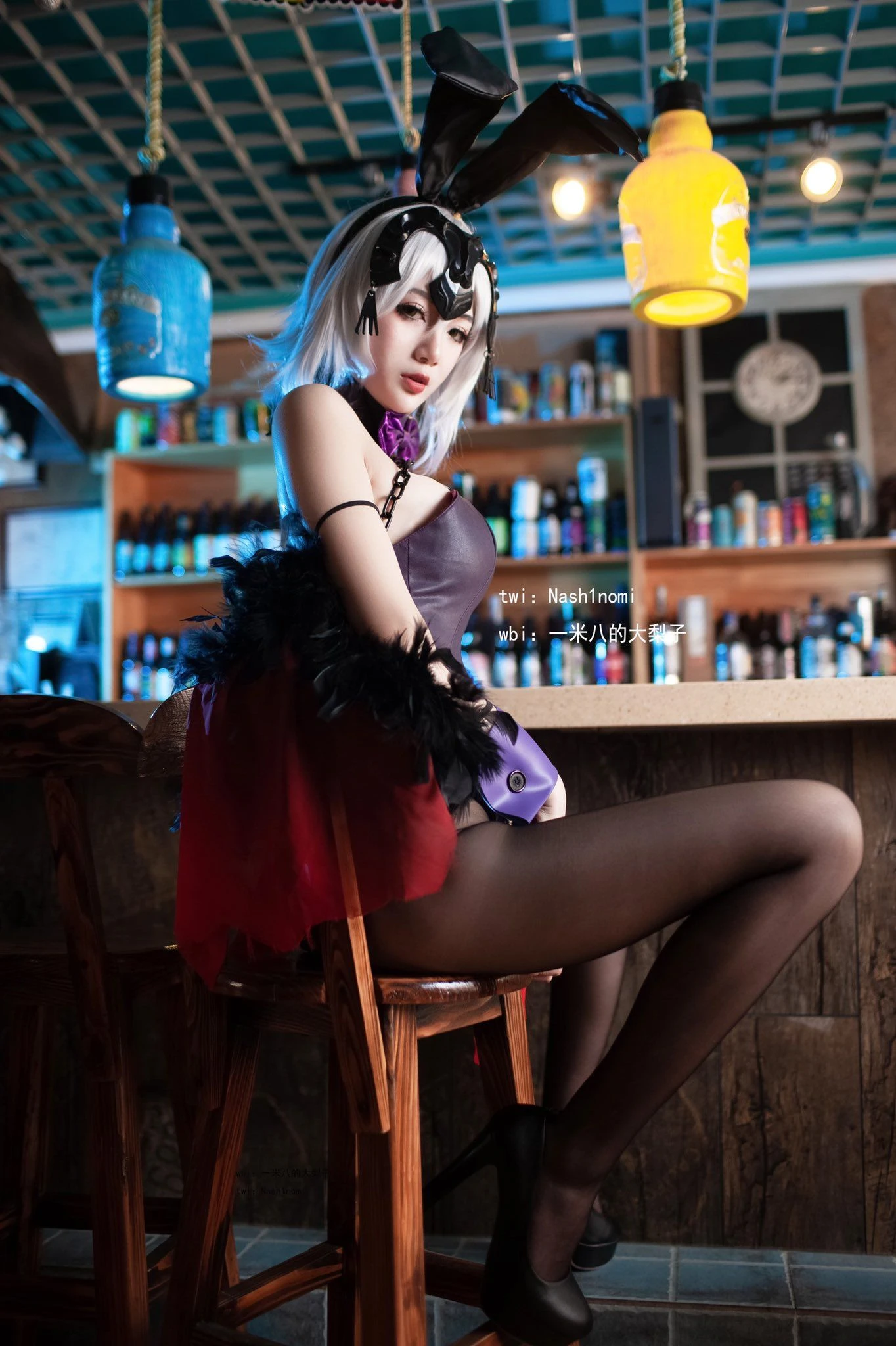 一米八的大梨子 – 黑贞兔女郎插图2