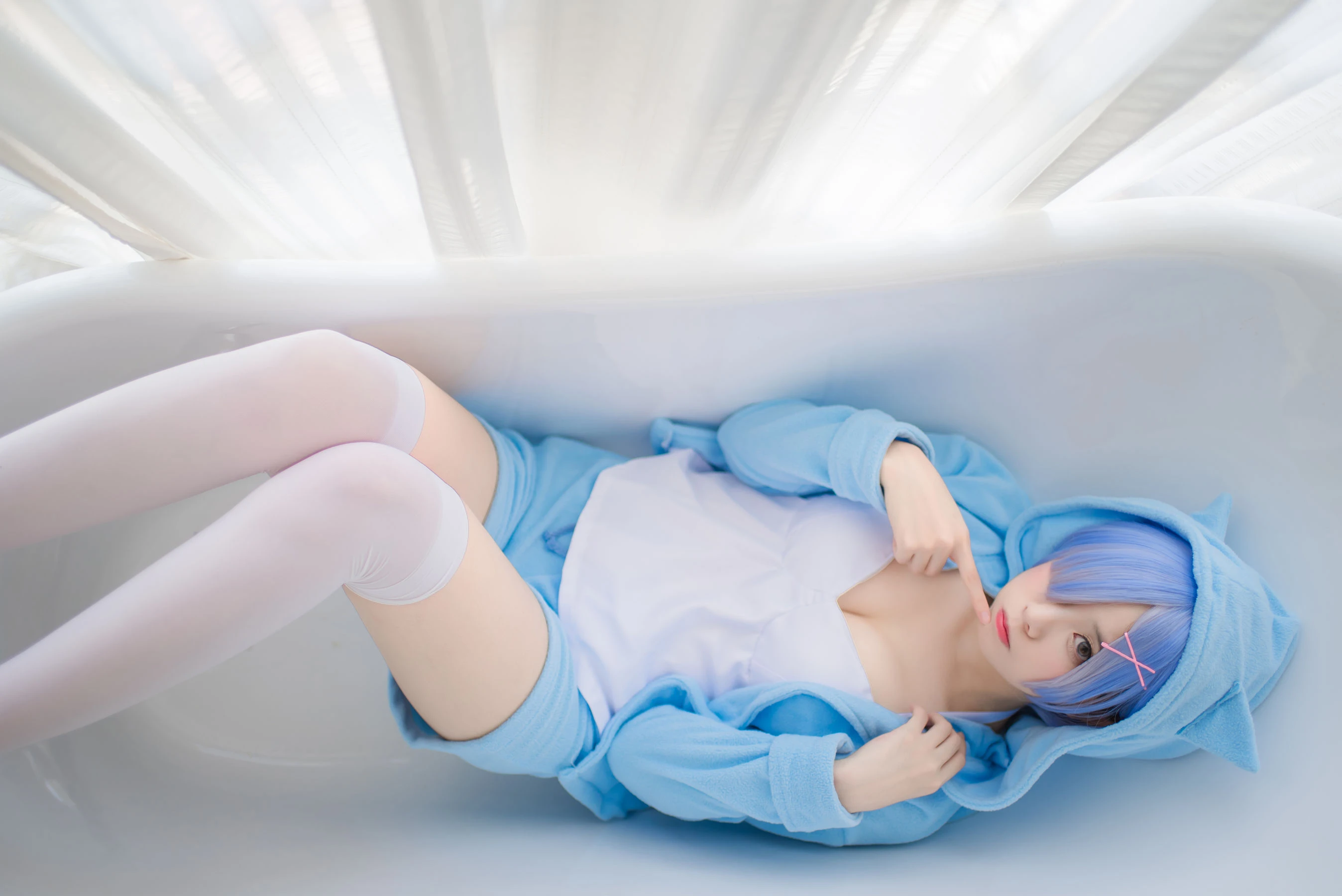 萌系小野妹子w 蕾姆 蓝色精灵插图4