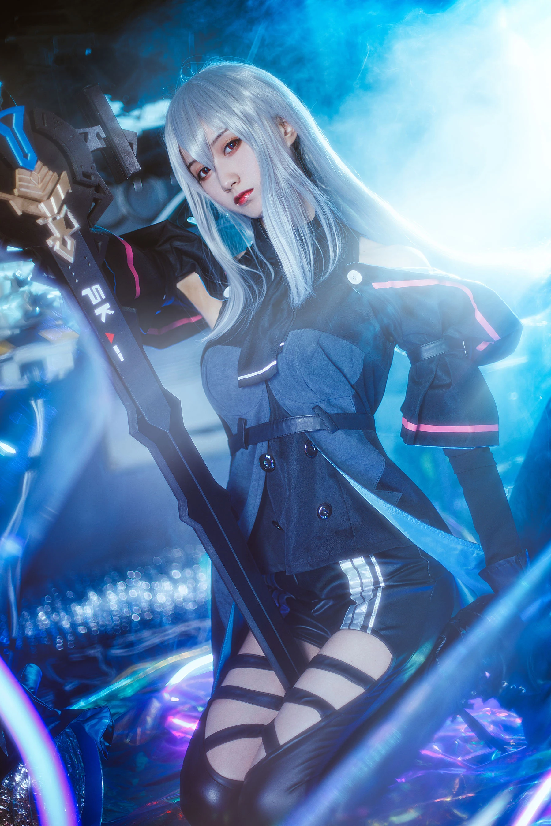 萌系小姐姐木绵绵OwO – 斯卡蒂插图2