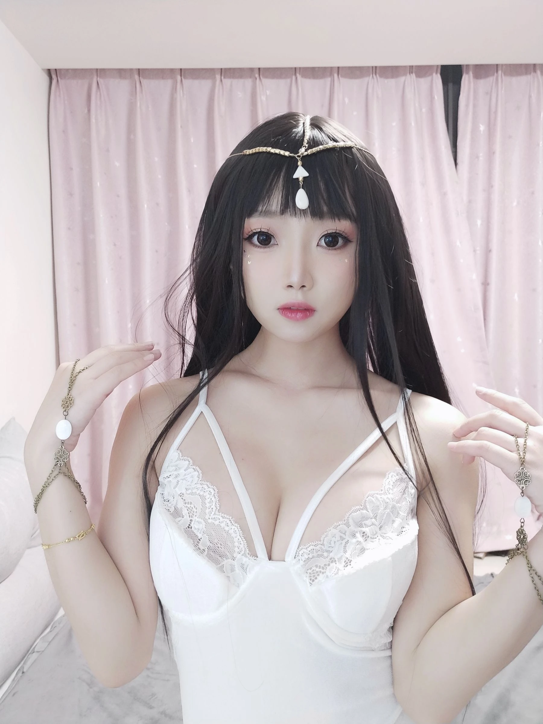 白嫩美少女鬼畜瑶 – 白色埃及瑶插图4