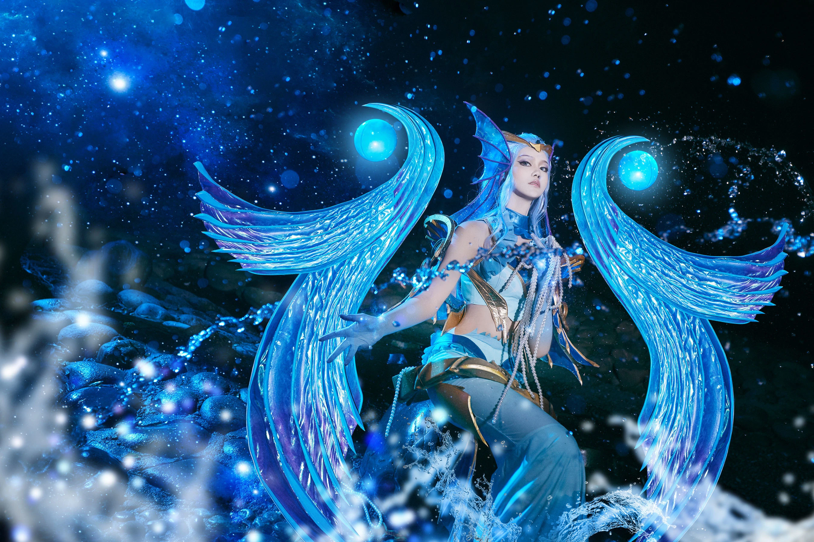 人气coser戚顾儿MIKI 王者荣耀 武则天海洋之心插图1