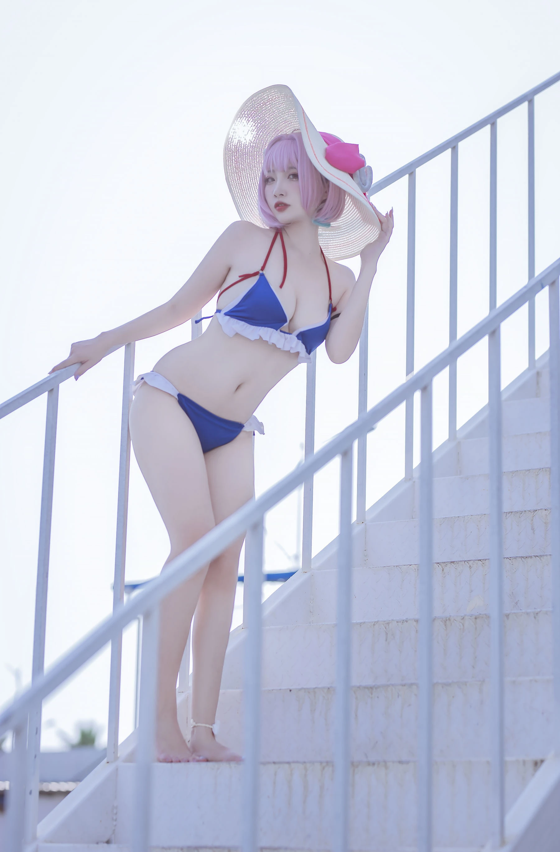 人气Coser二佐Nisa – 碧蓝 塔尔图泳装插图2