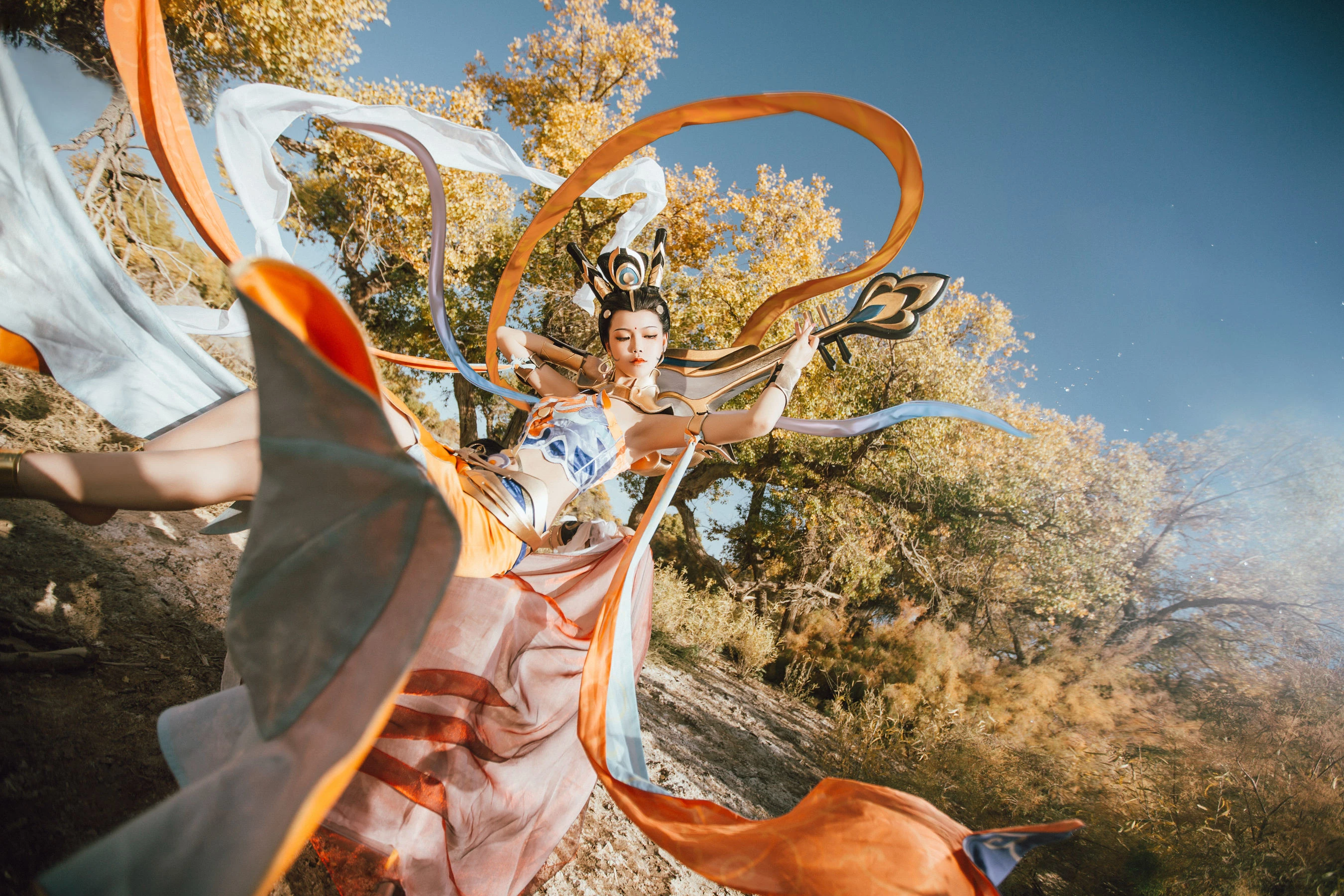 人气coser戚顾儿MIKI 王者荣耀 杨玉环插图2