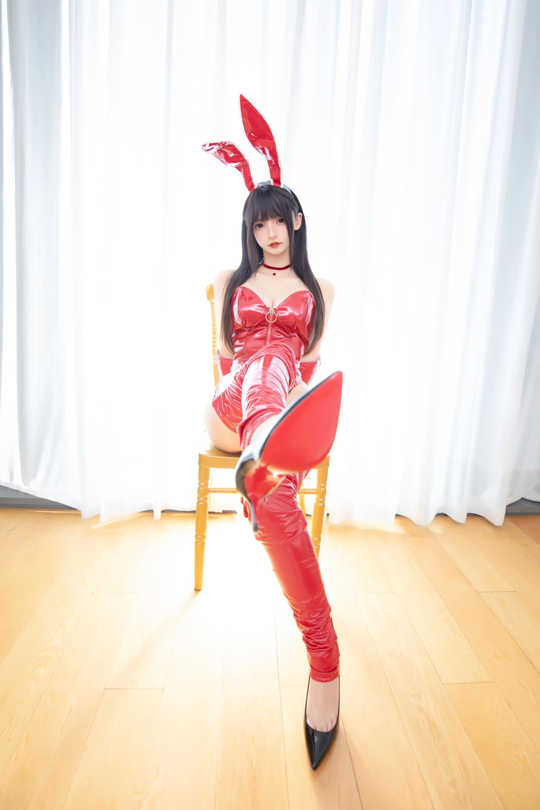 萝莉神楽板真冬 之红兔迎春插图2