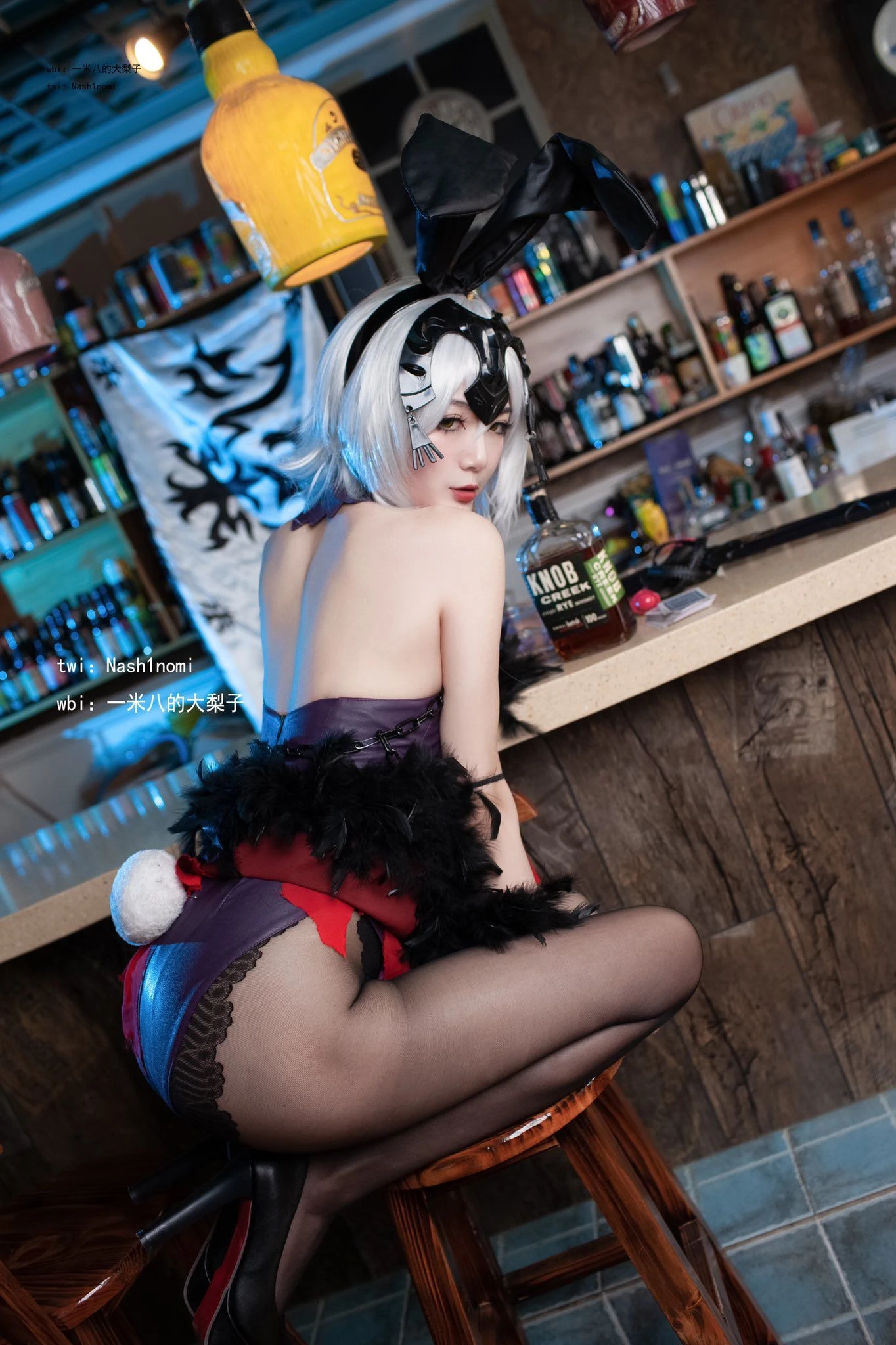 一米八的大梨子 – 黑贞兔女郎插图6