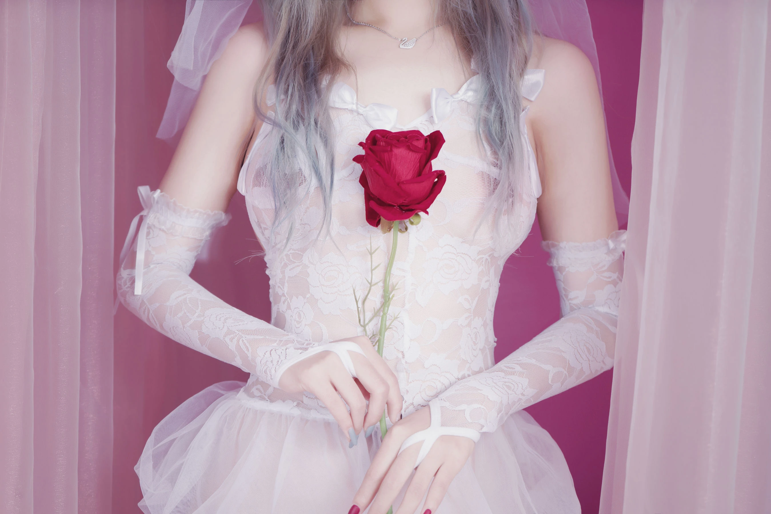 eloise软软 – 入水蕾丝插图6