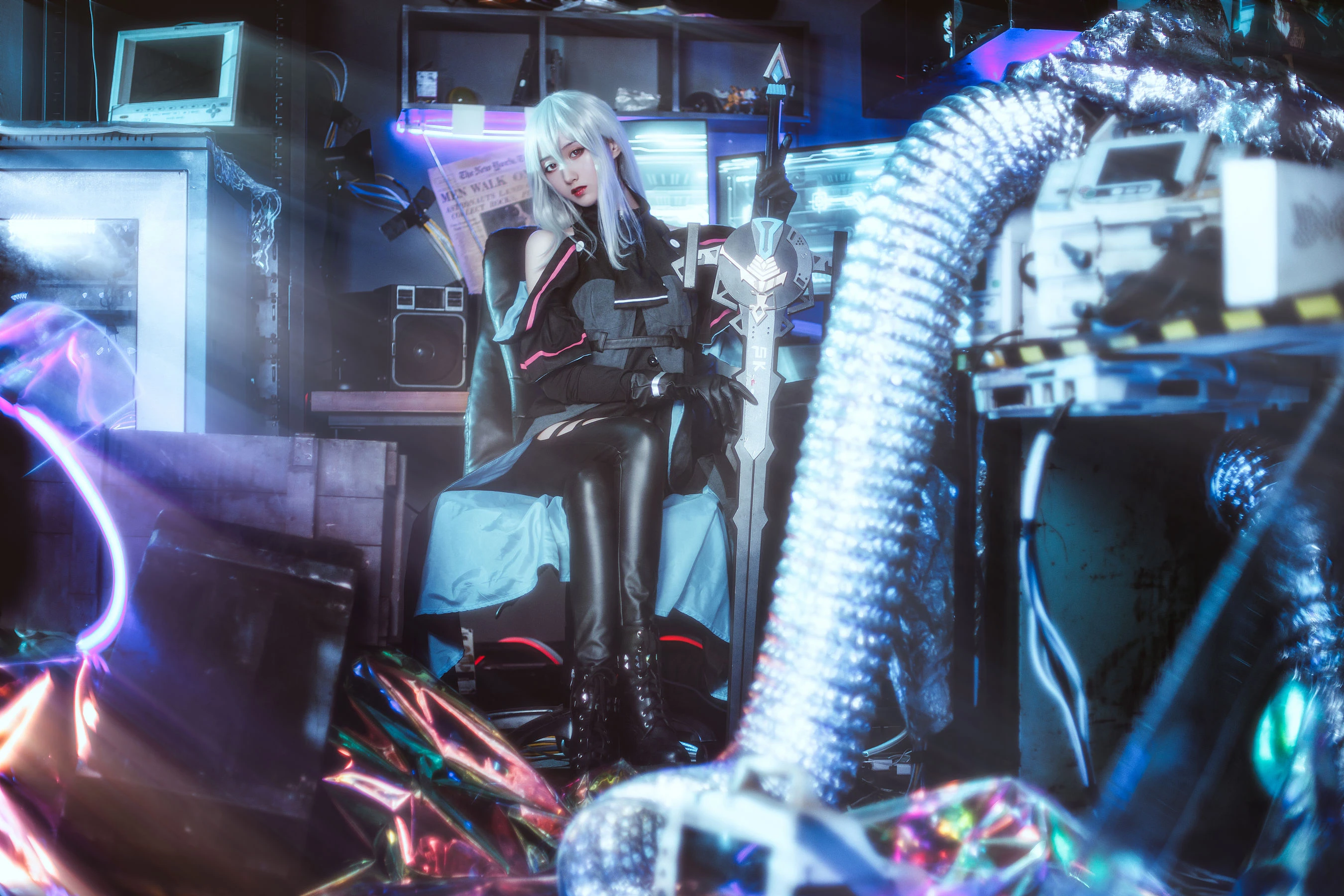 萌系小姐姐木绵绵OwO – 斯卡蒂插图6