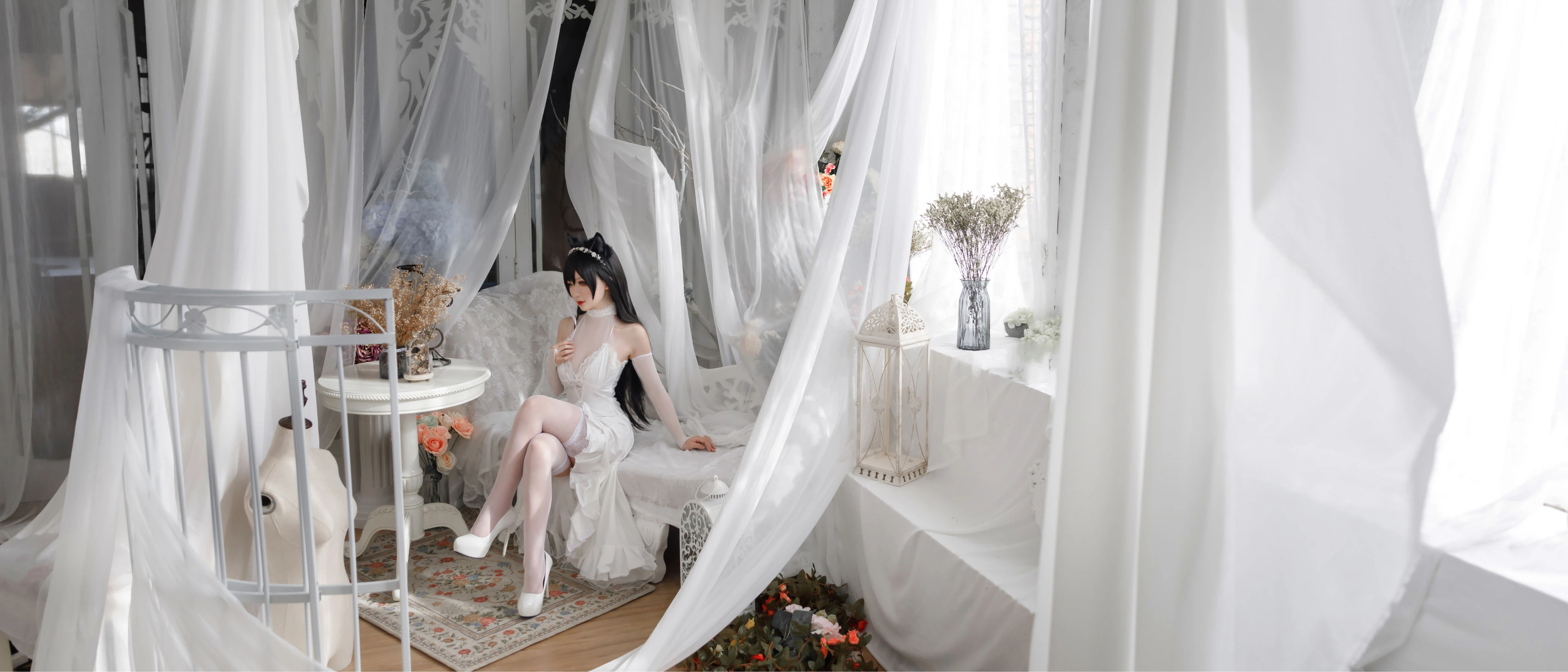 动漫博主樱落酱w – 爱宕花嫁插图1