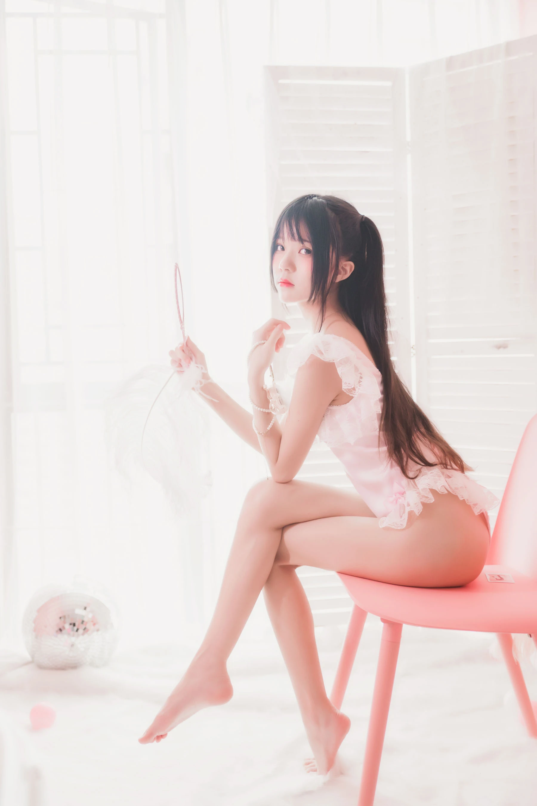 桜桃喵 冬眠系列 粉色浴缸插图2