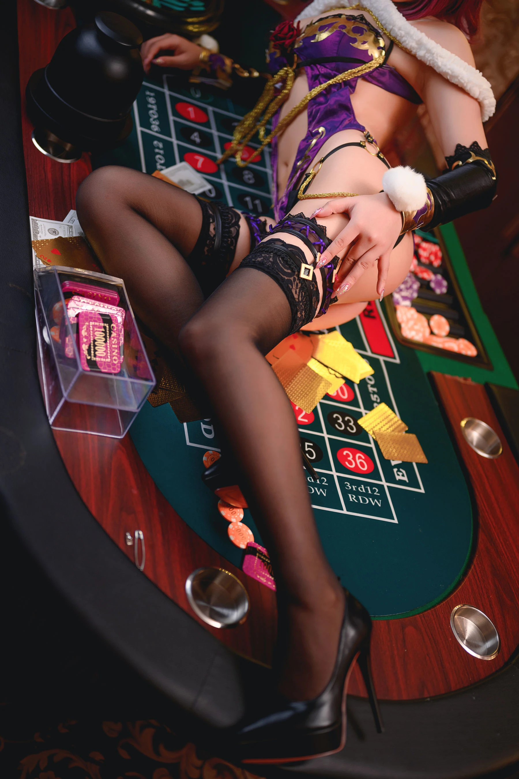 二次元妹子抱走莫子aa – 兔女郎插图5