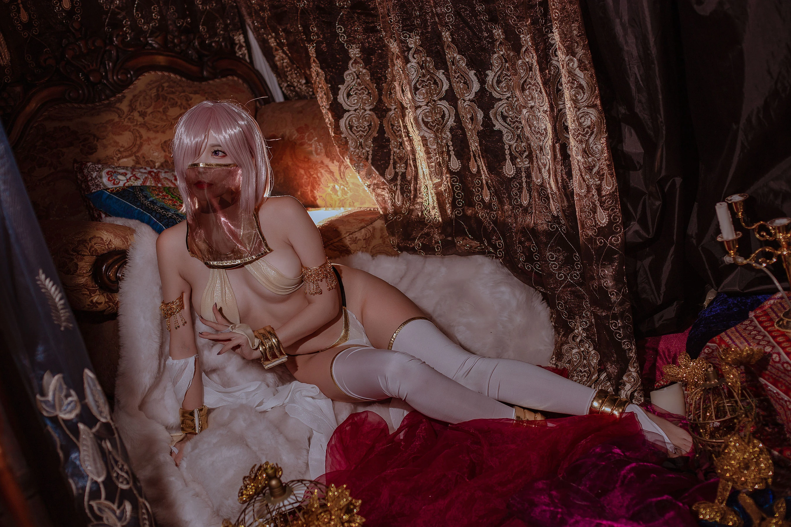 人气Coser二佐Nisa – fate玛修舞娘插图4