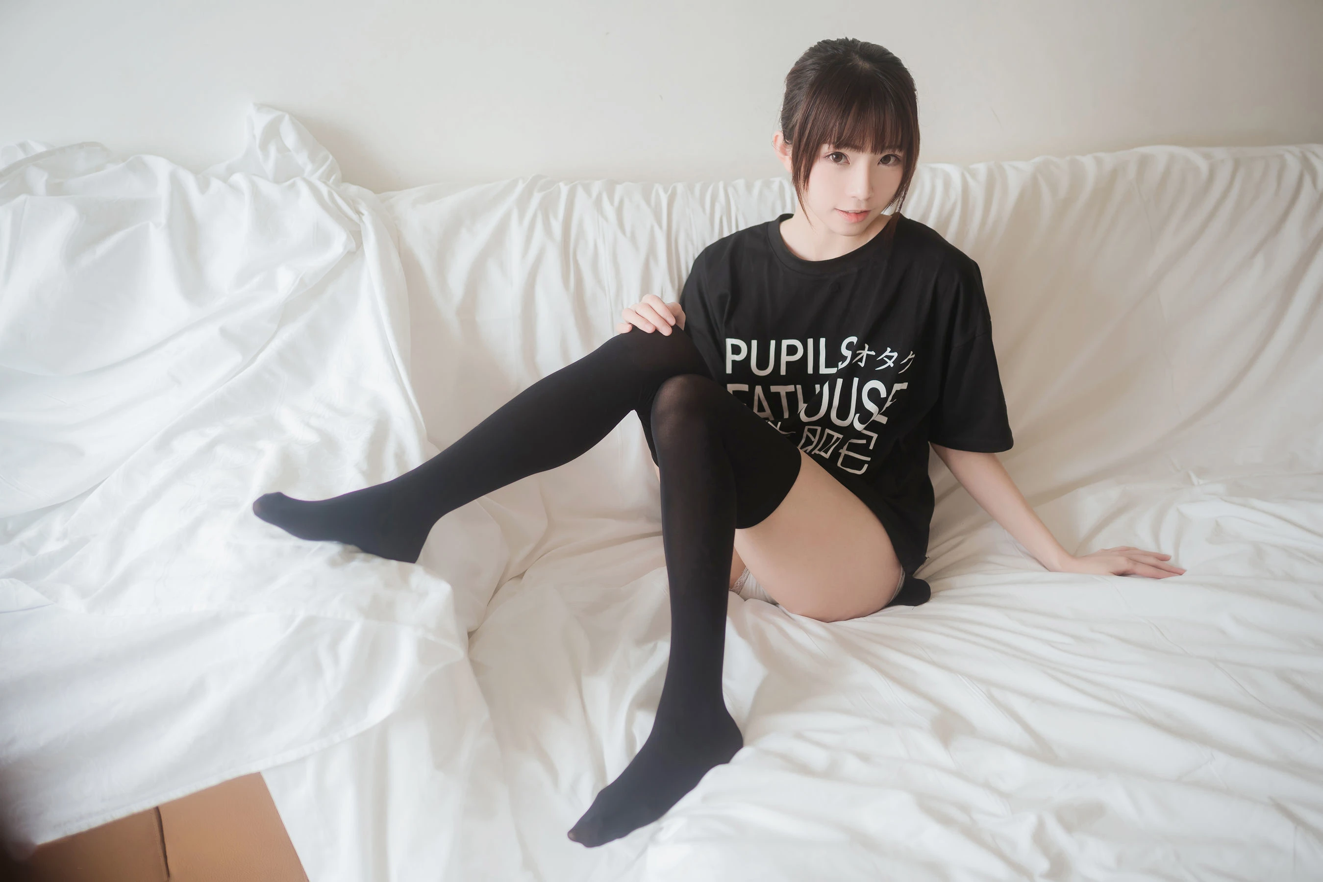 动漫博主Kitaro_绮太郎 – 半袖双马尾插图7