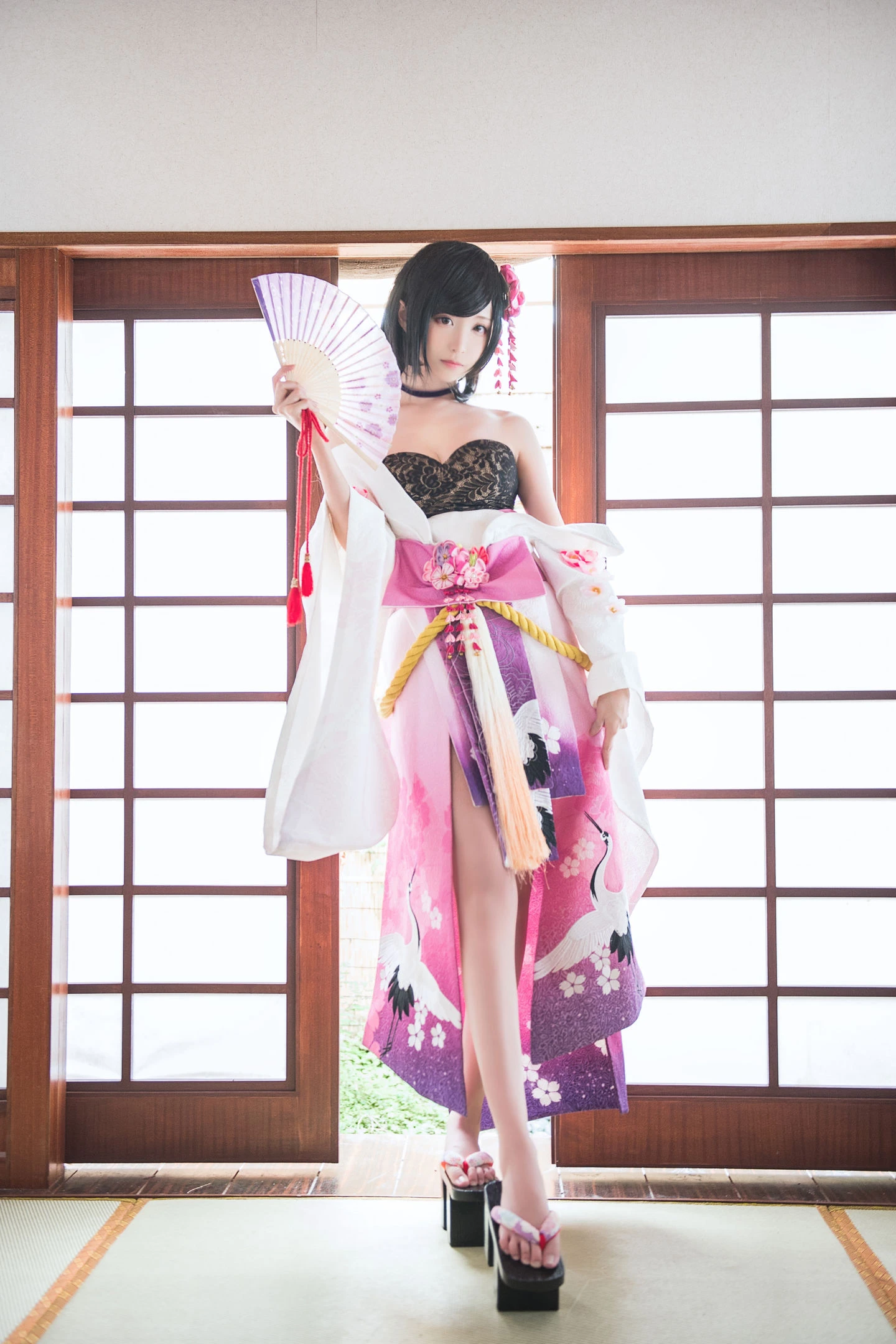 长腿Coser青青子Js – 镇魔曲夜樱+玉藻前插图5