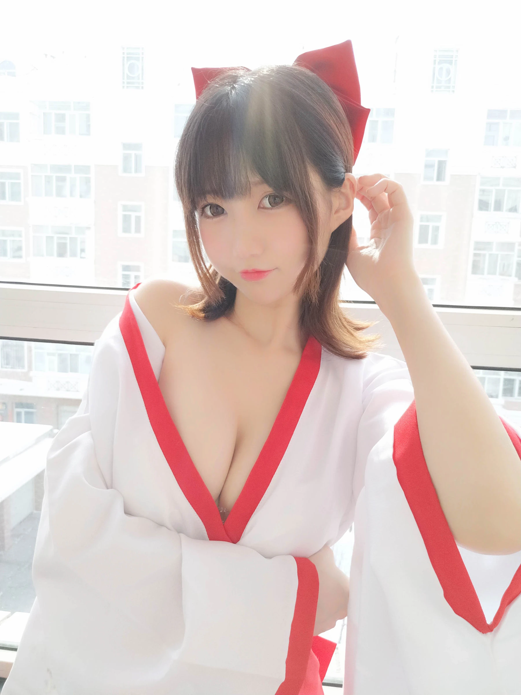 NAGISA魔物喵[fantia] かわいい巫女さん!!(′?｀)?插图7