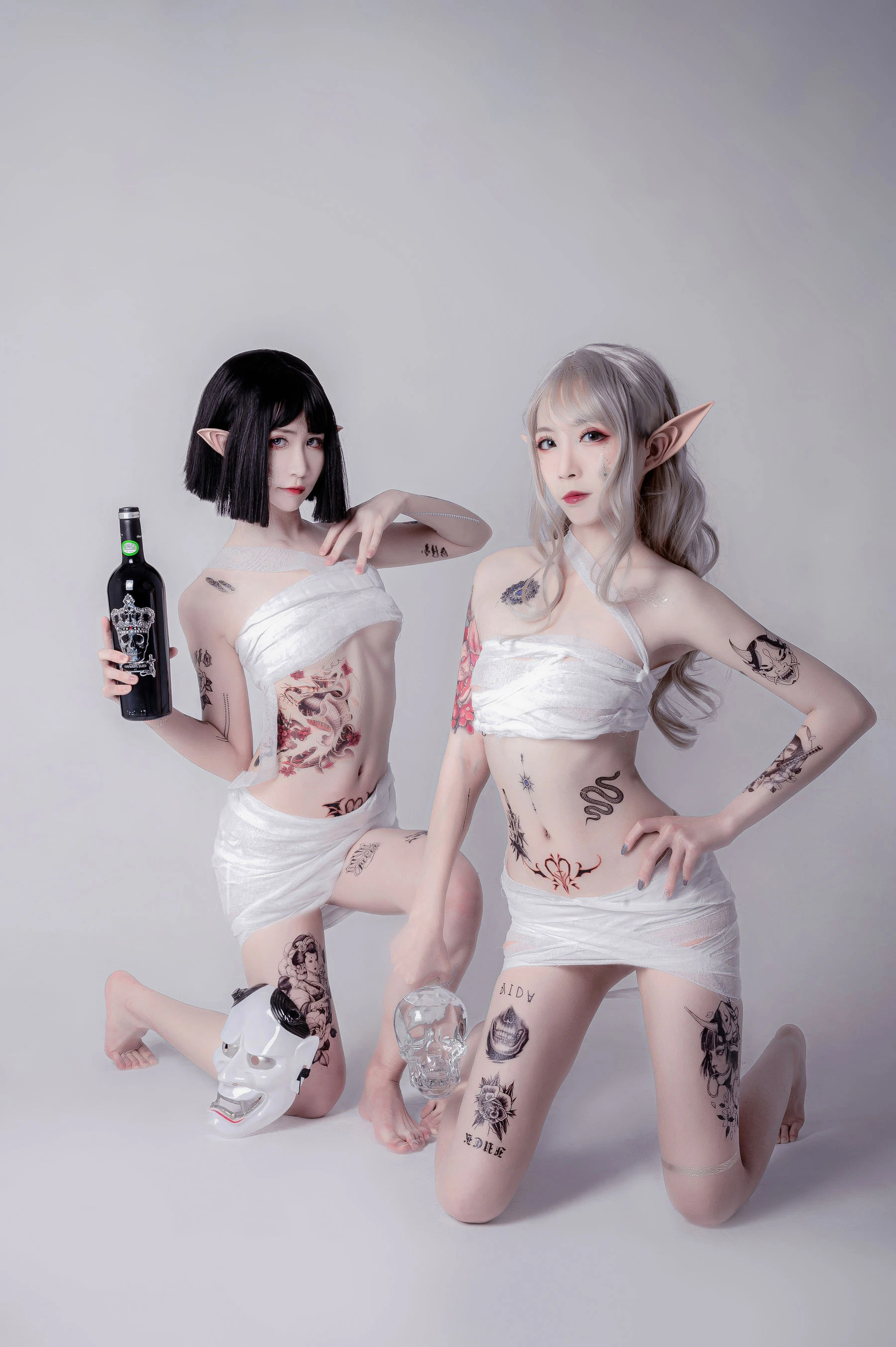 动漫博主阮邑_Fairy – 绑带和武士插图2