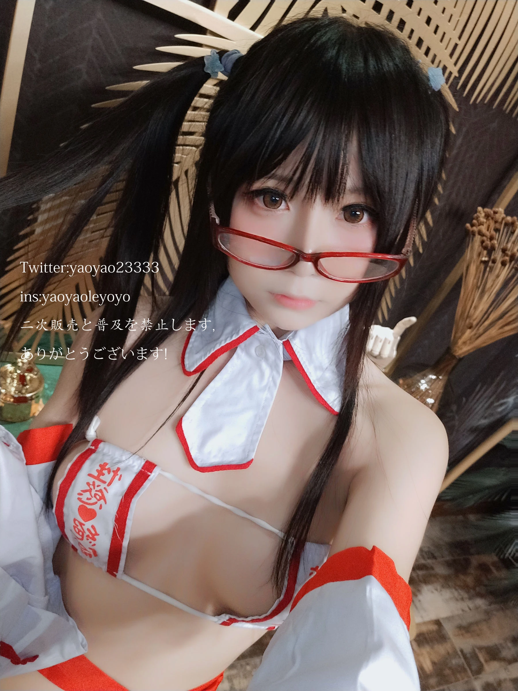 萌妹子Coser摇摇乐yoyo 巫女插图3