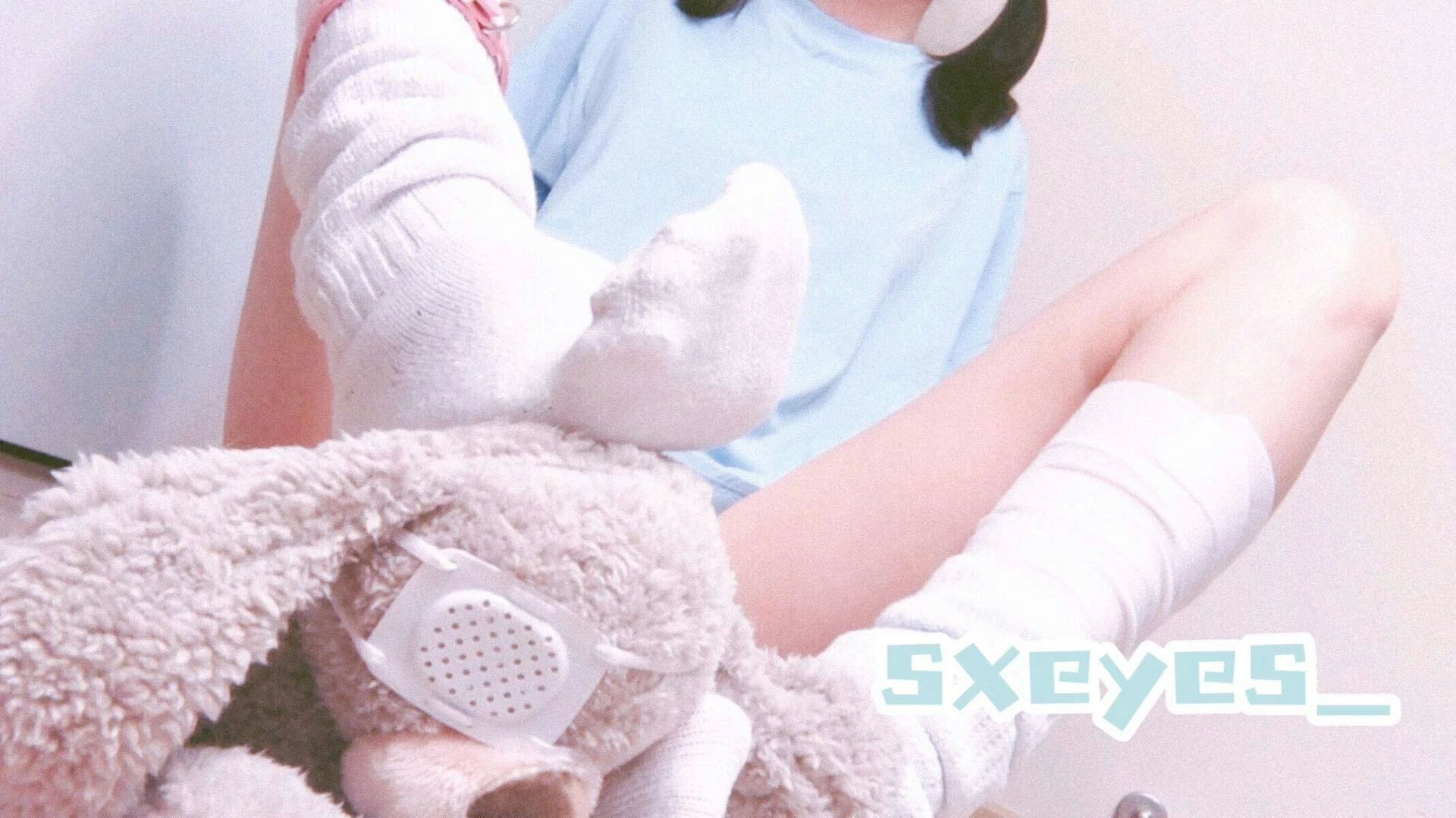 萌妹子眼酱大魔王w – T恤白丝插图7