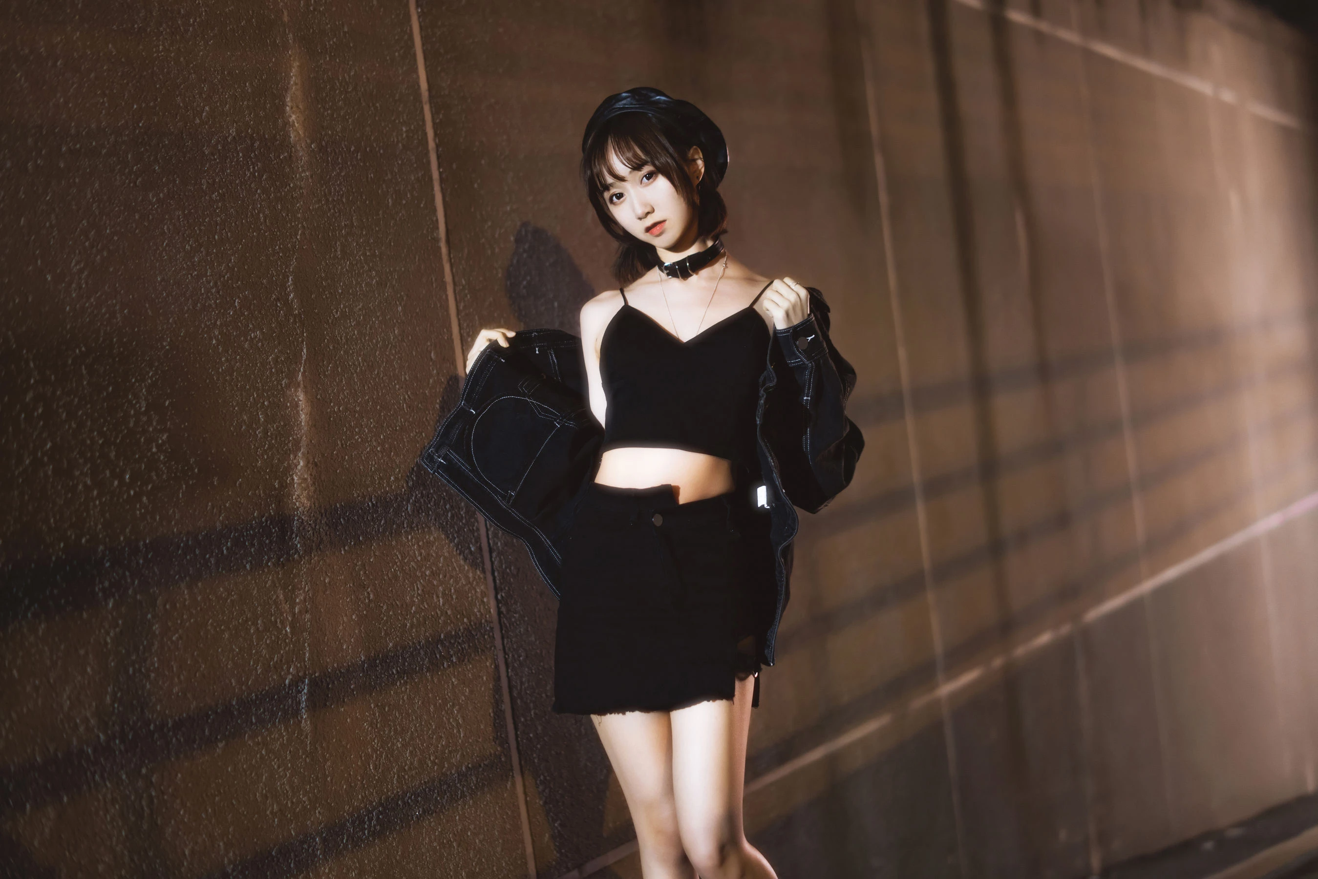 萌系小姐姐木绵绵OwO – 室外短裙插图3