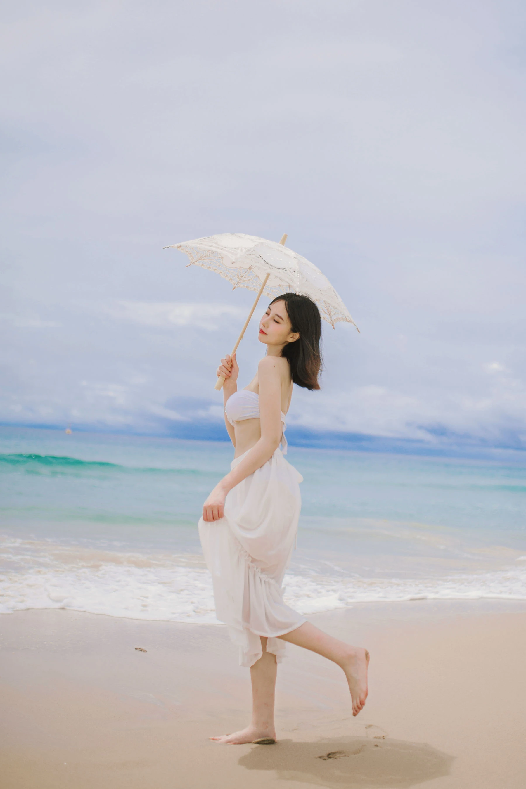 次元少女念雪ww – 听海插图3