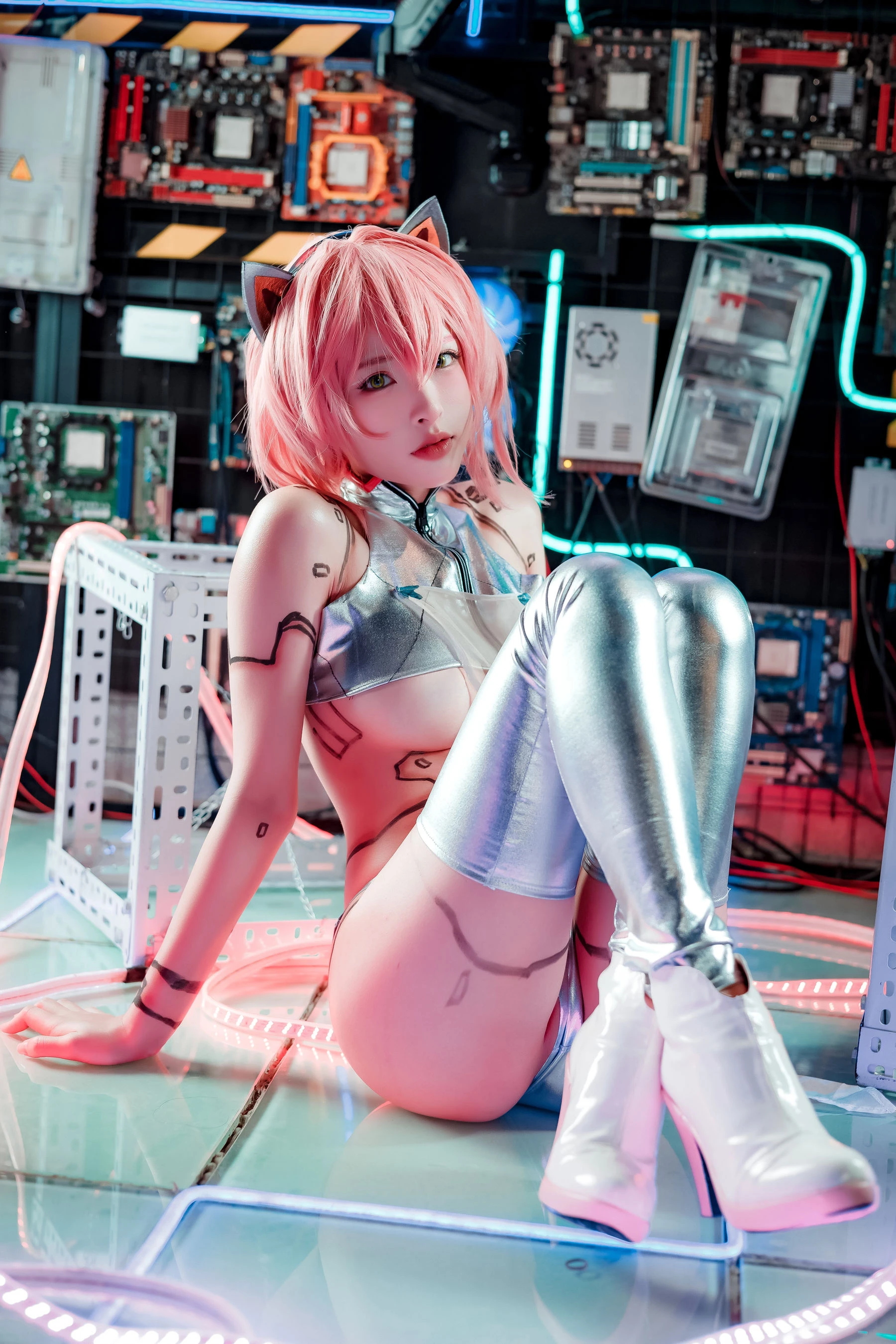 尤物清水由乃 – 泰丝机娘插图4