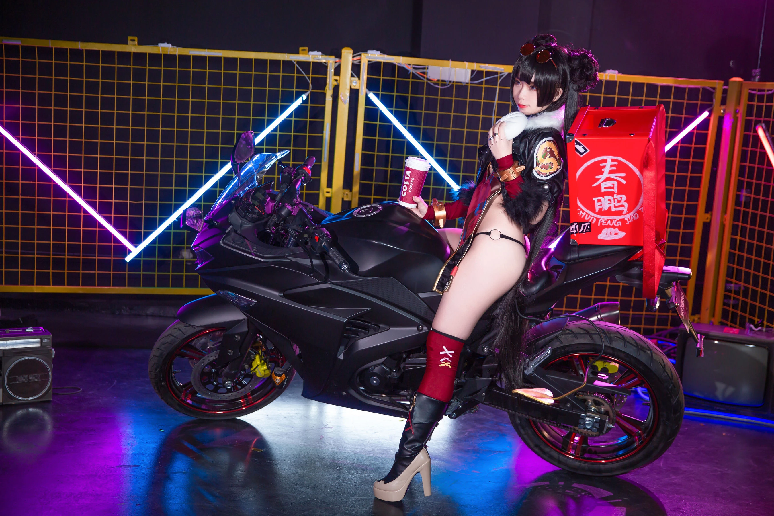 动漫博主G44不会受伤 – 春鹏饺子外卖小妹插图2