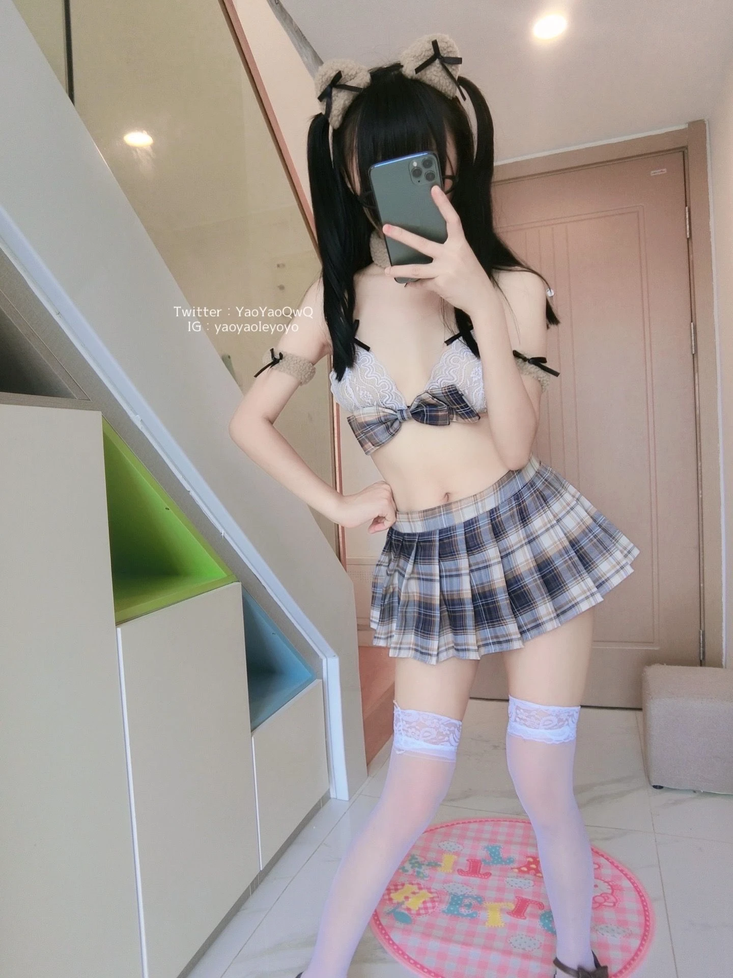 萌妹子Coser摇摇乐yoyo fantia やさしくしてください (2021-8.13)|图集秀