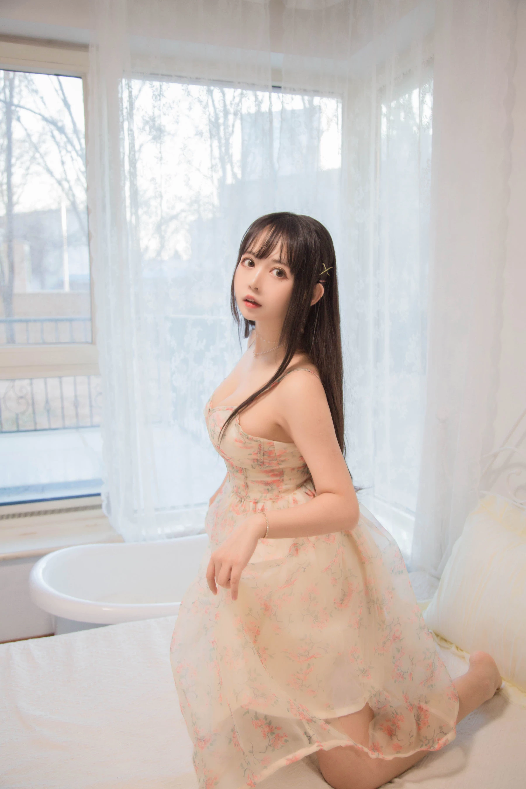 大眼萌妹黑猫猫OvO good morning + good night插图5