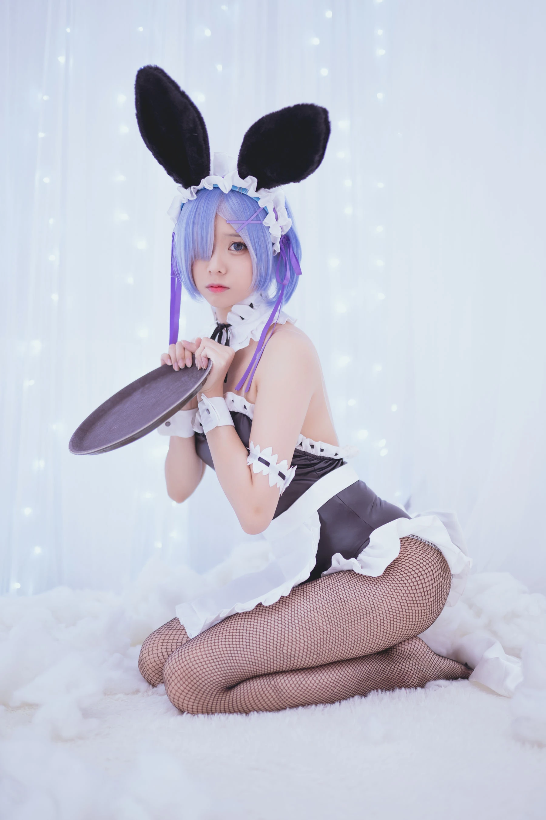 萌系小野妹子w 蕾姆 兔女郎插图4