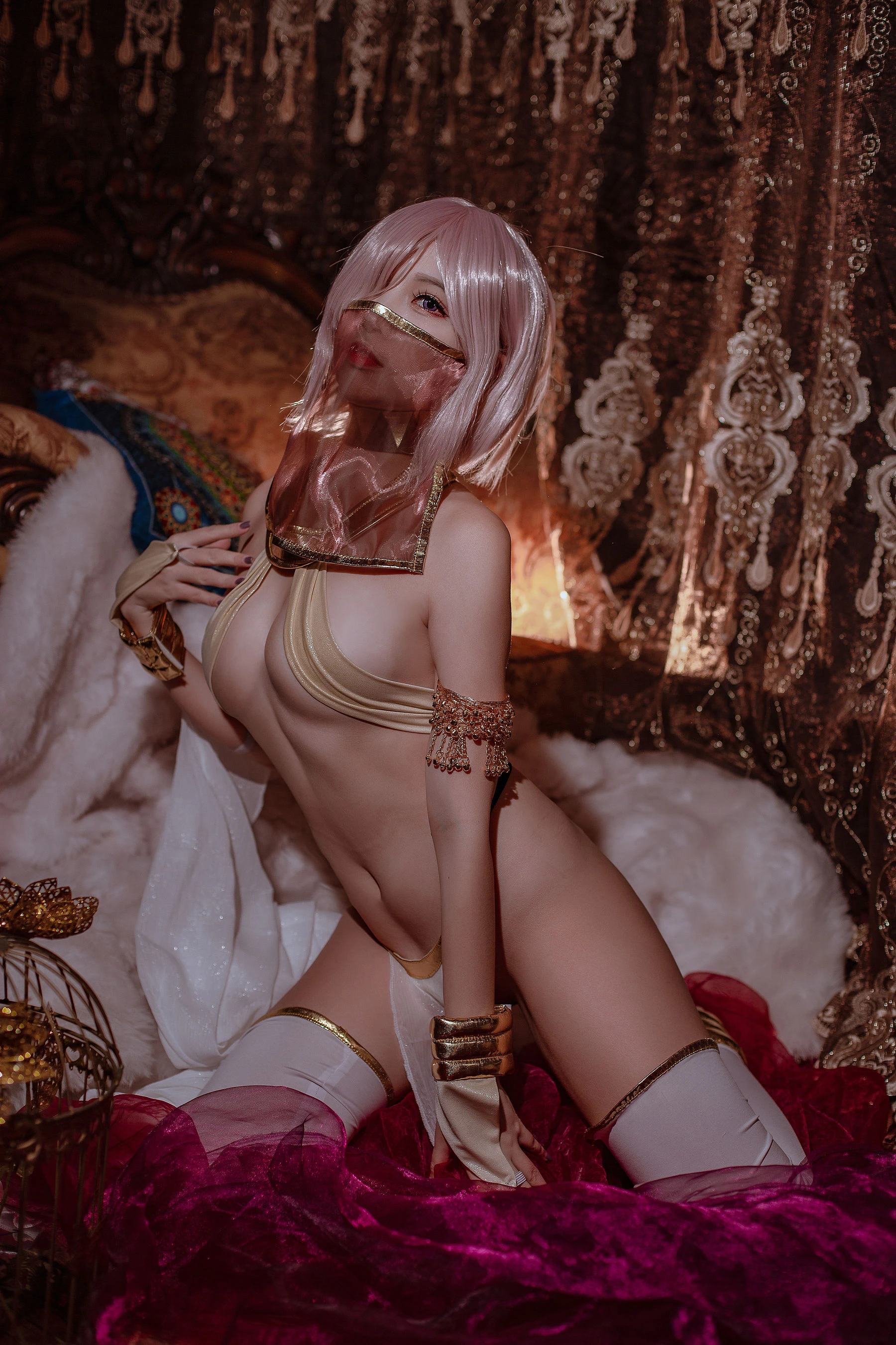 人气Coser二佐Nisa – fate玛修舞娘插图7