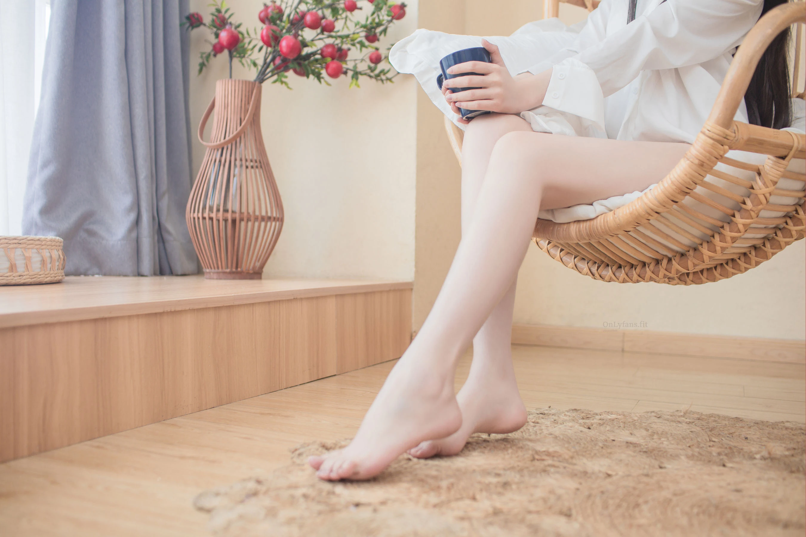 花兮_honoka – 能代 宁静的六叠间插图1