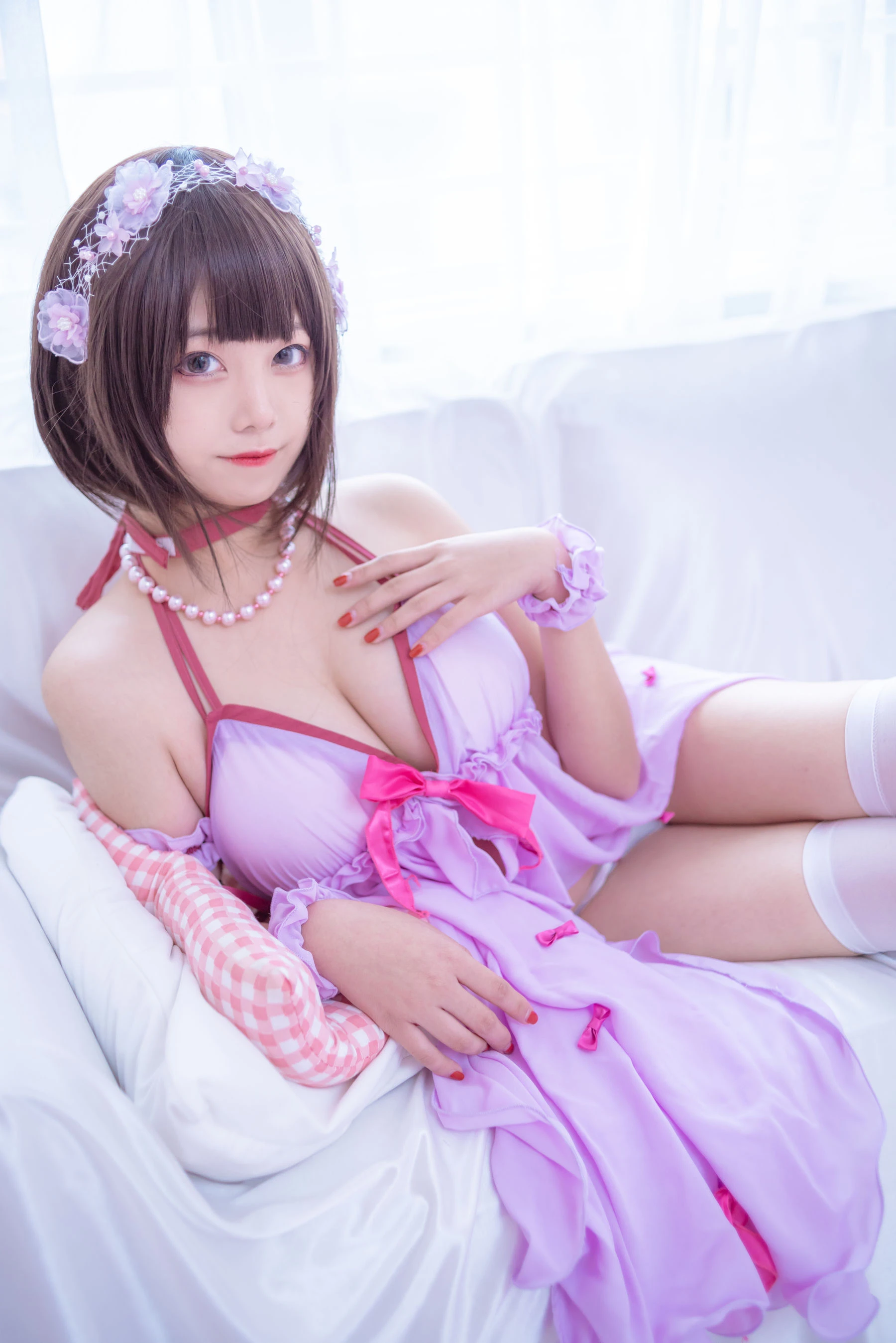 萌系小姐姐蜜汁猫裘 加藤惠睡衣插图1