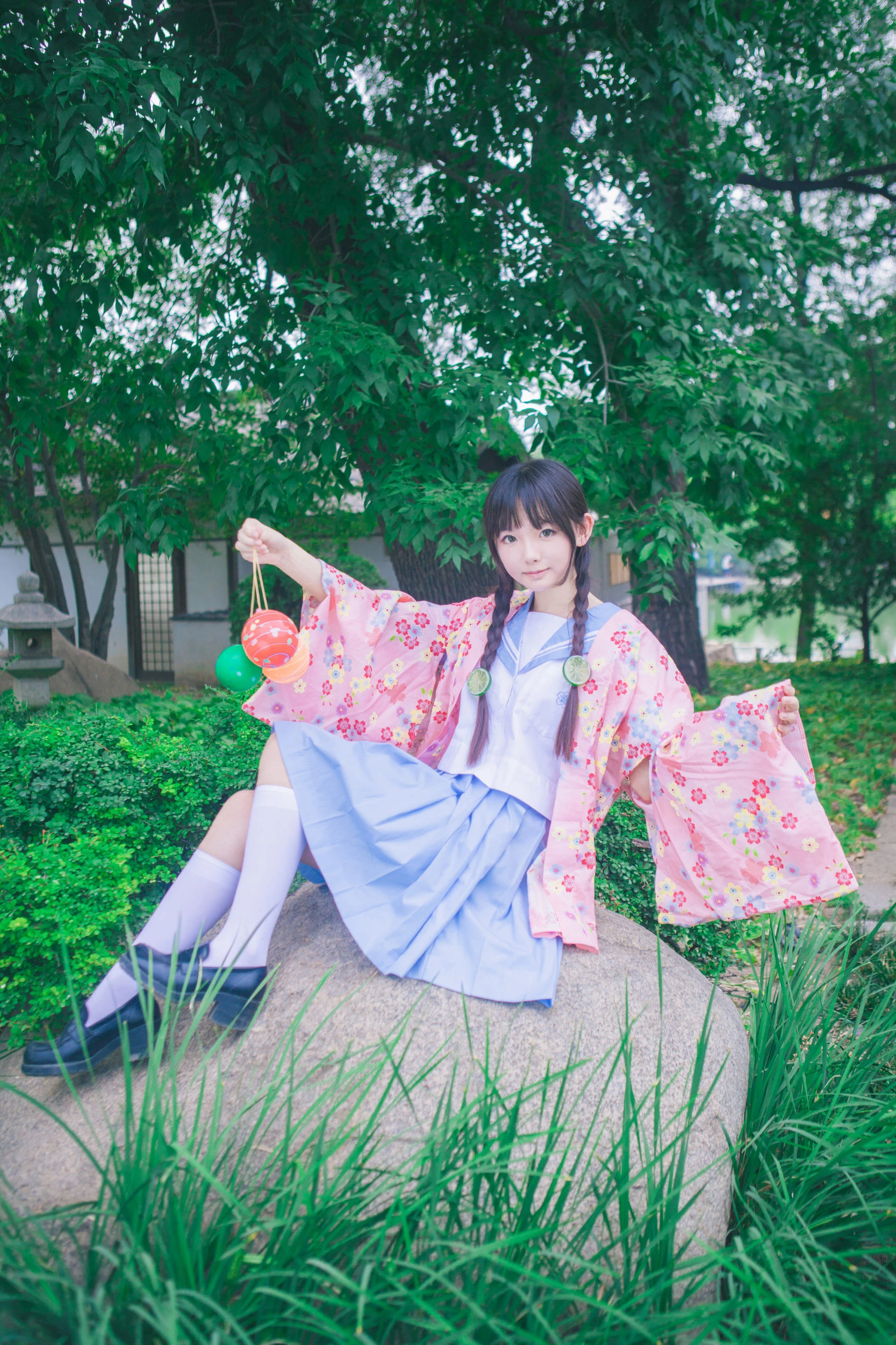 可爱妹妹樱群 和服插图4