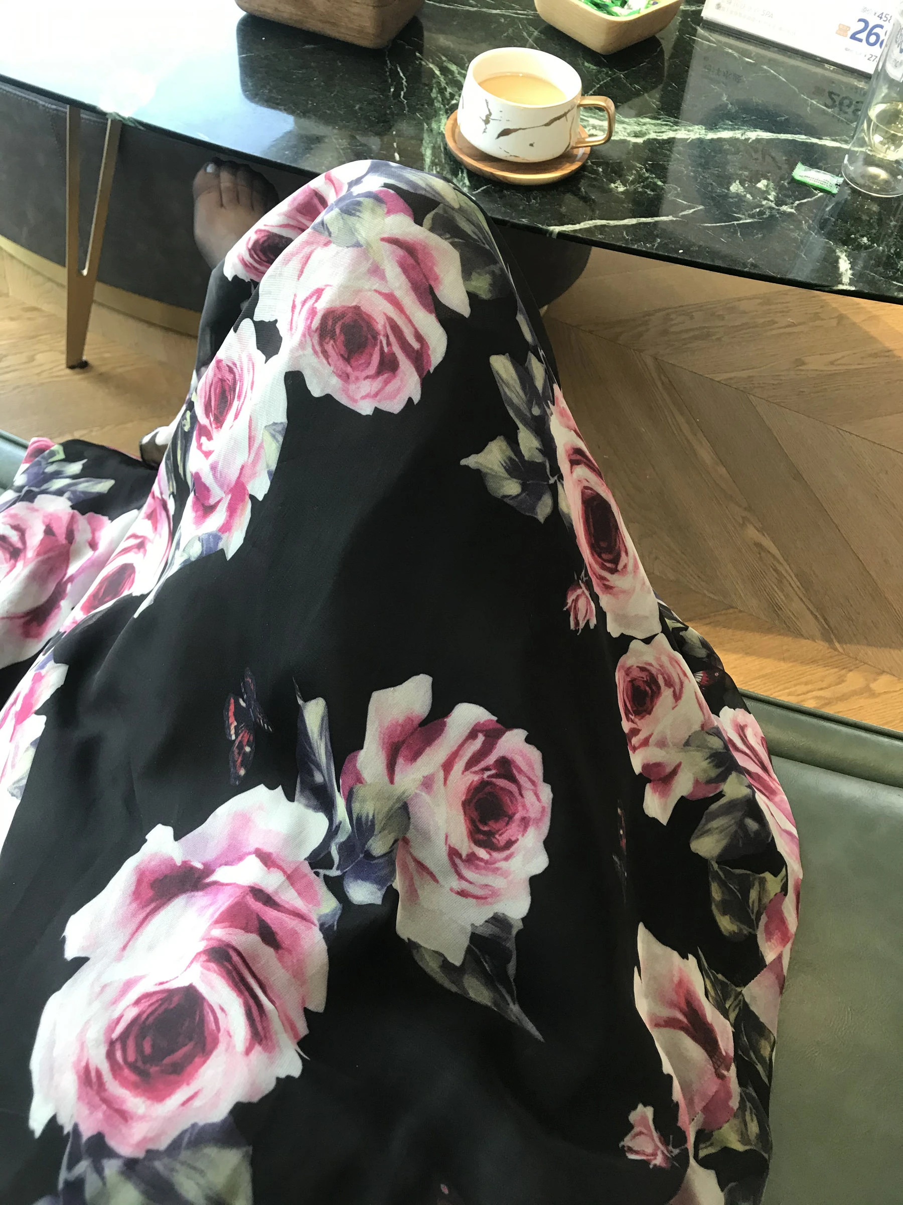 丝足博主麋鹿_Monroe 2020.08.07 奔放牡丹插图3