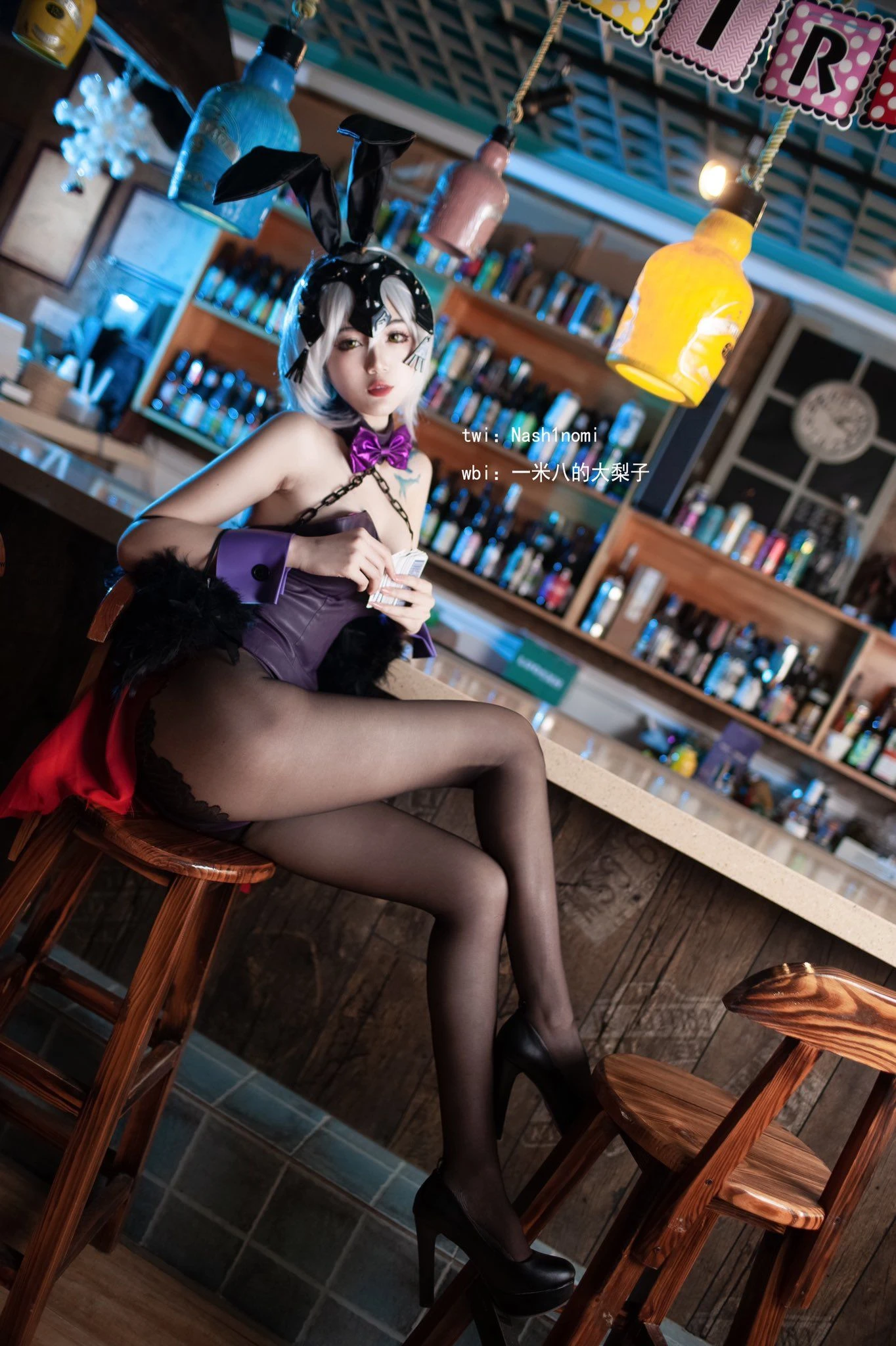 一米八的大梨子 – 黑贞兔女郎插图5