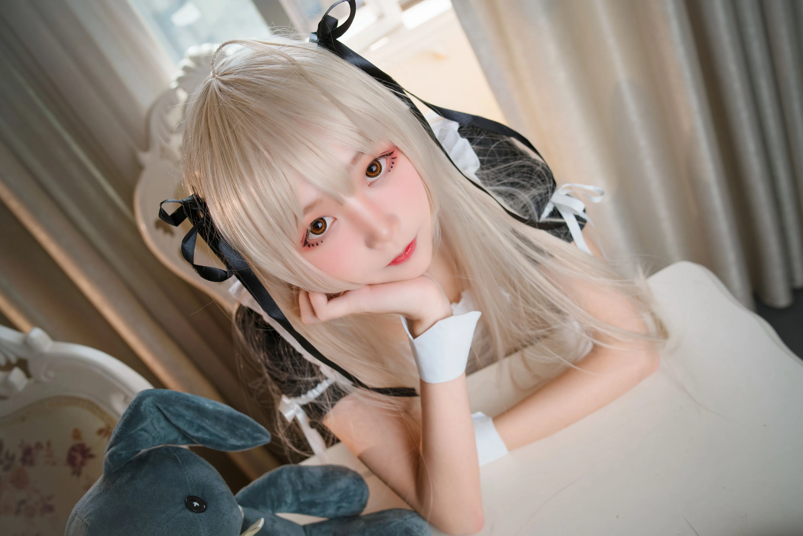 清纯少女五更百鬼 穹妹女仆插图3