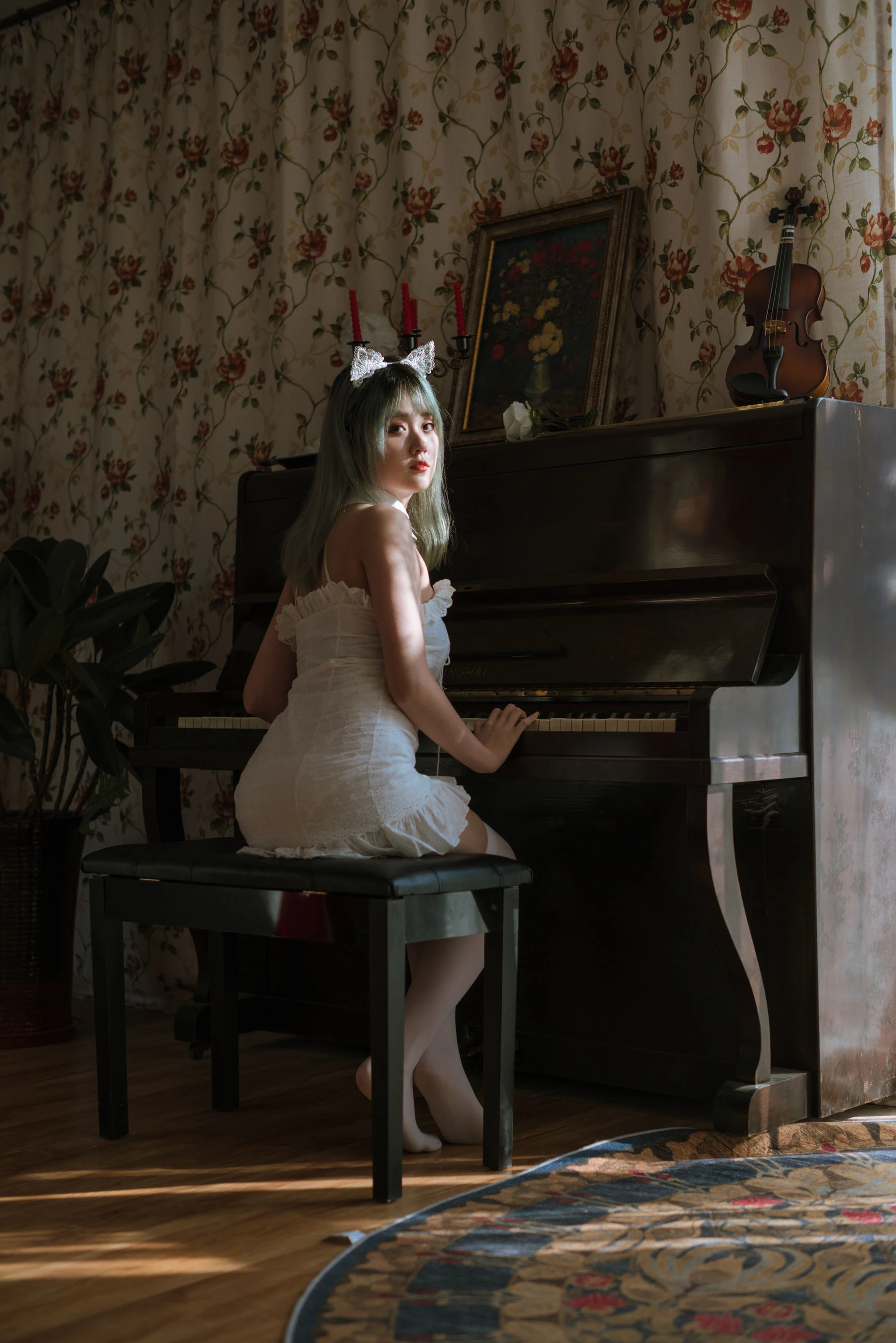 Coser小姐姐Akisoso秋楚楚 复古插图7