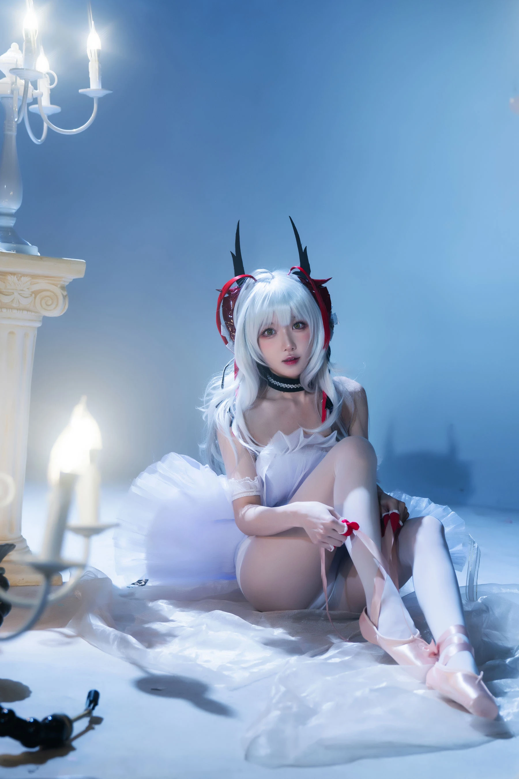 动漫博主阿包也是兔娘 – 明日方舟 芭蕾插图4