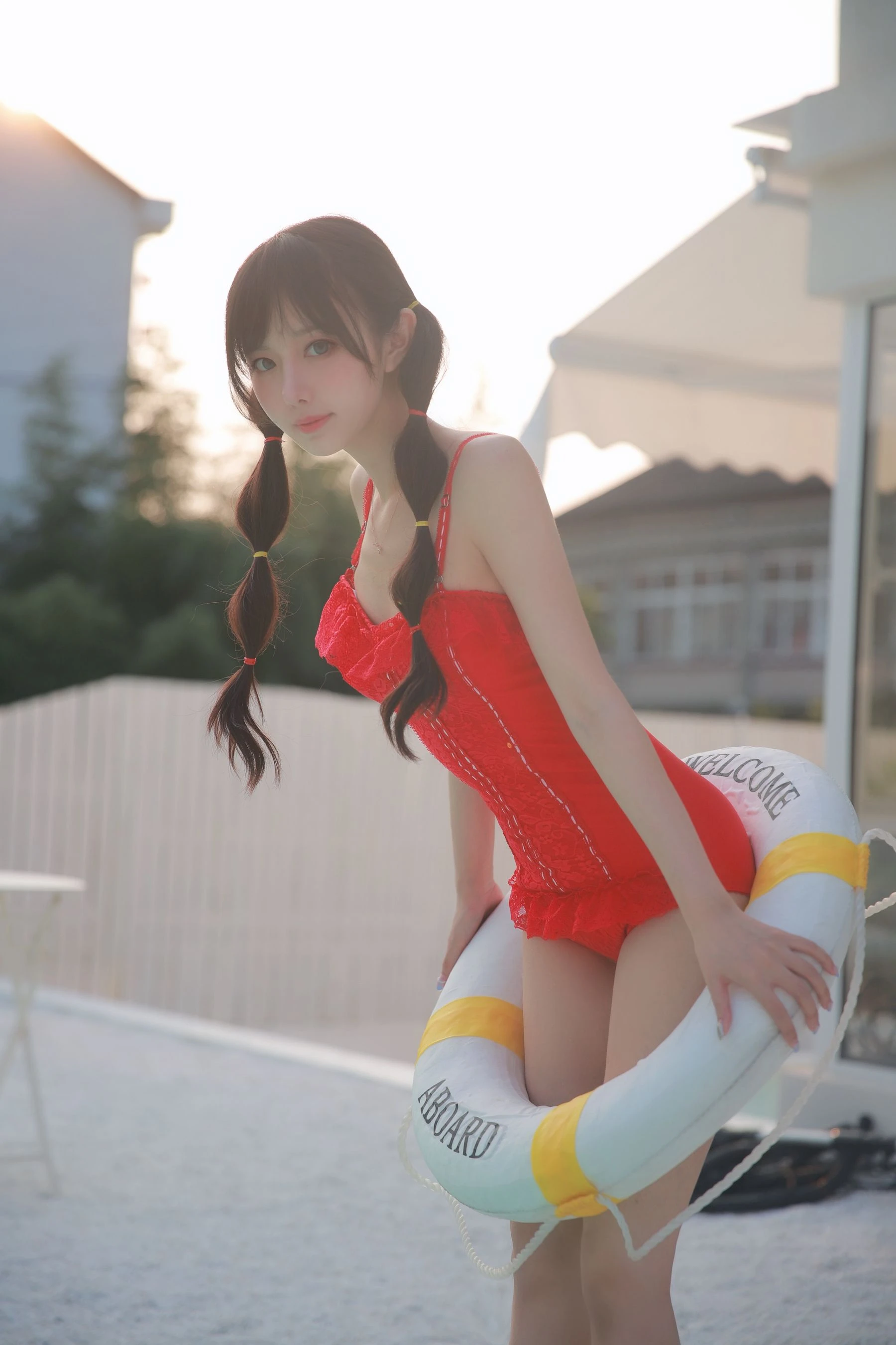 Shika小鹿鹿 – 泳装插图1