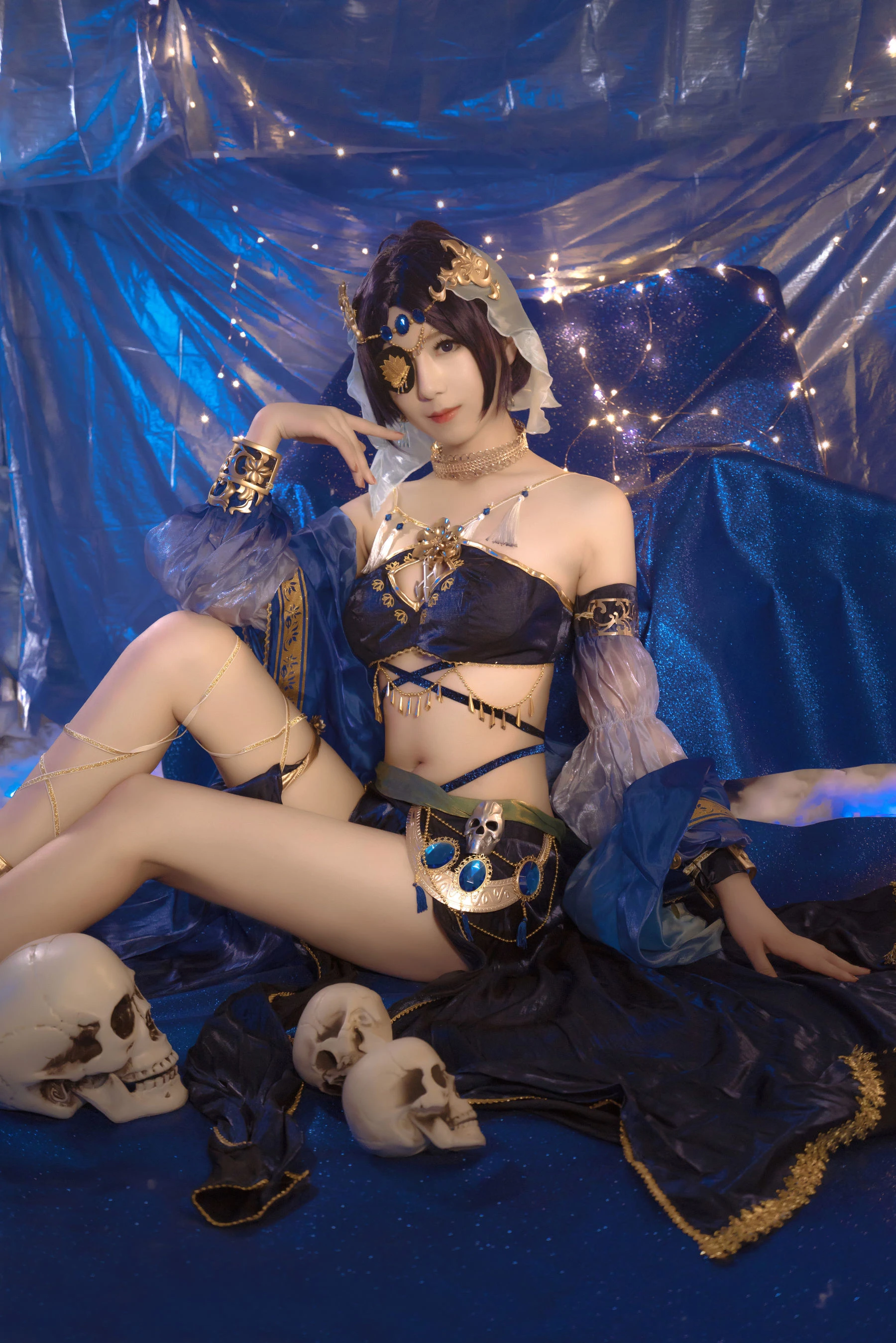 小姐姐弥音音ww 蓝色魅影插图4