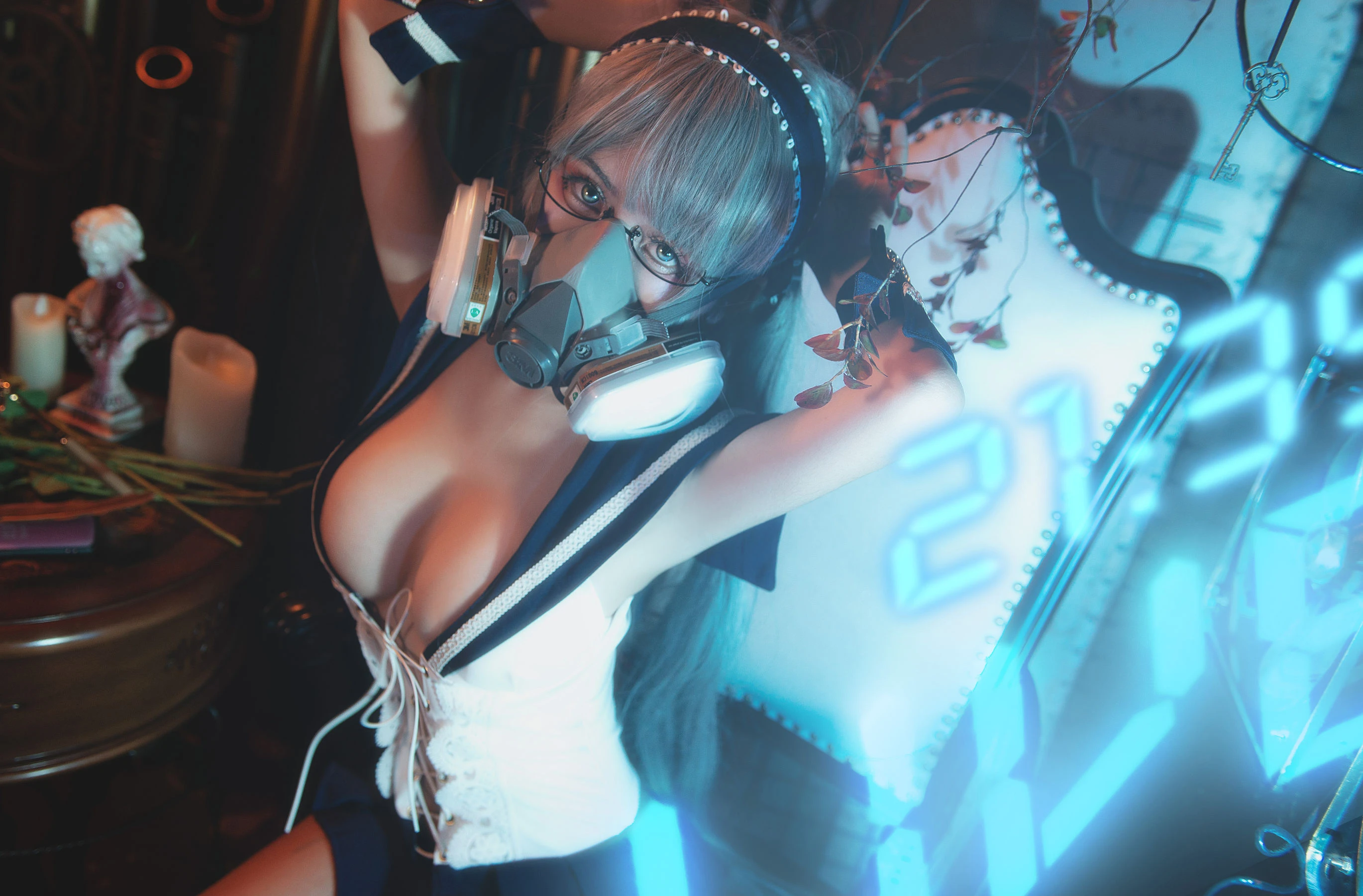 一笑芳香沁写真 – JK赛博插图1