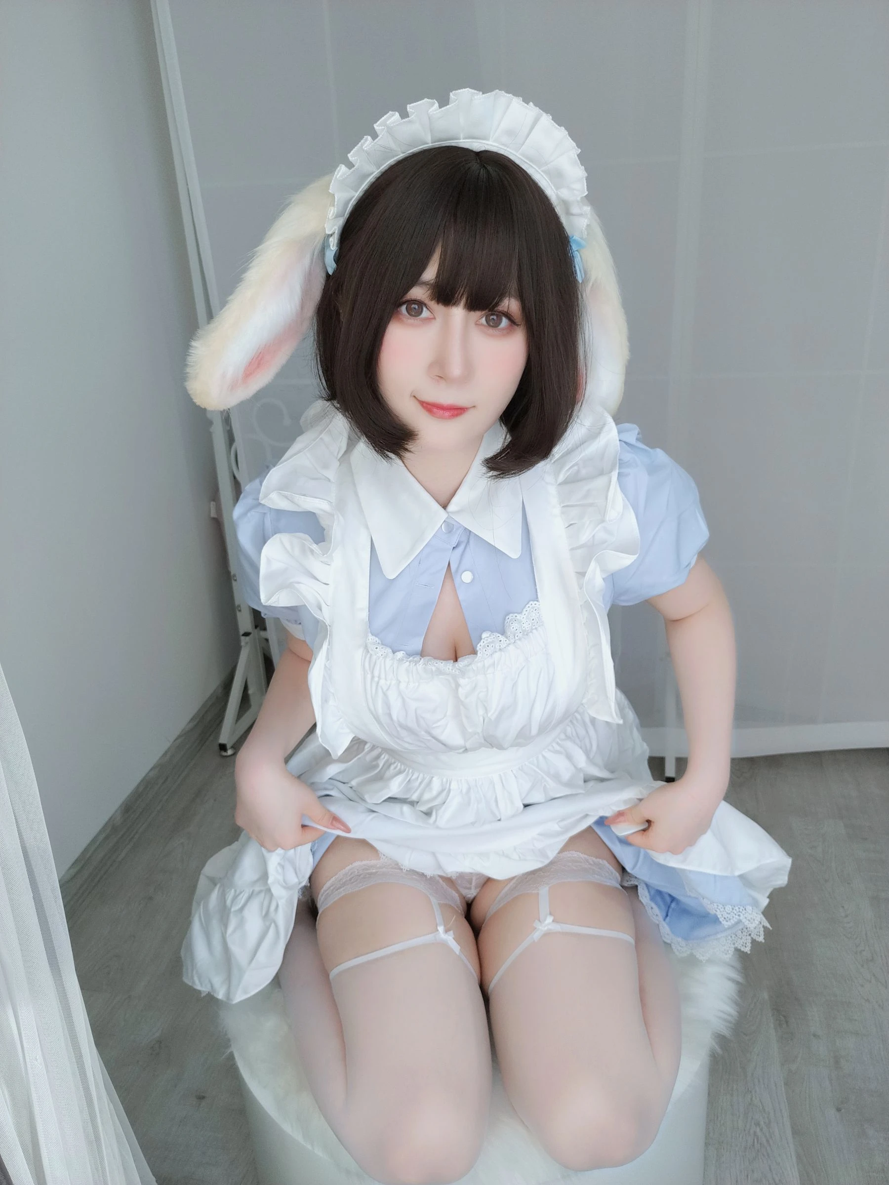 Coser小姐姐白银 – 兔女仆插图4