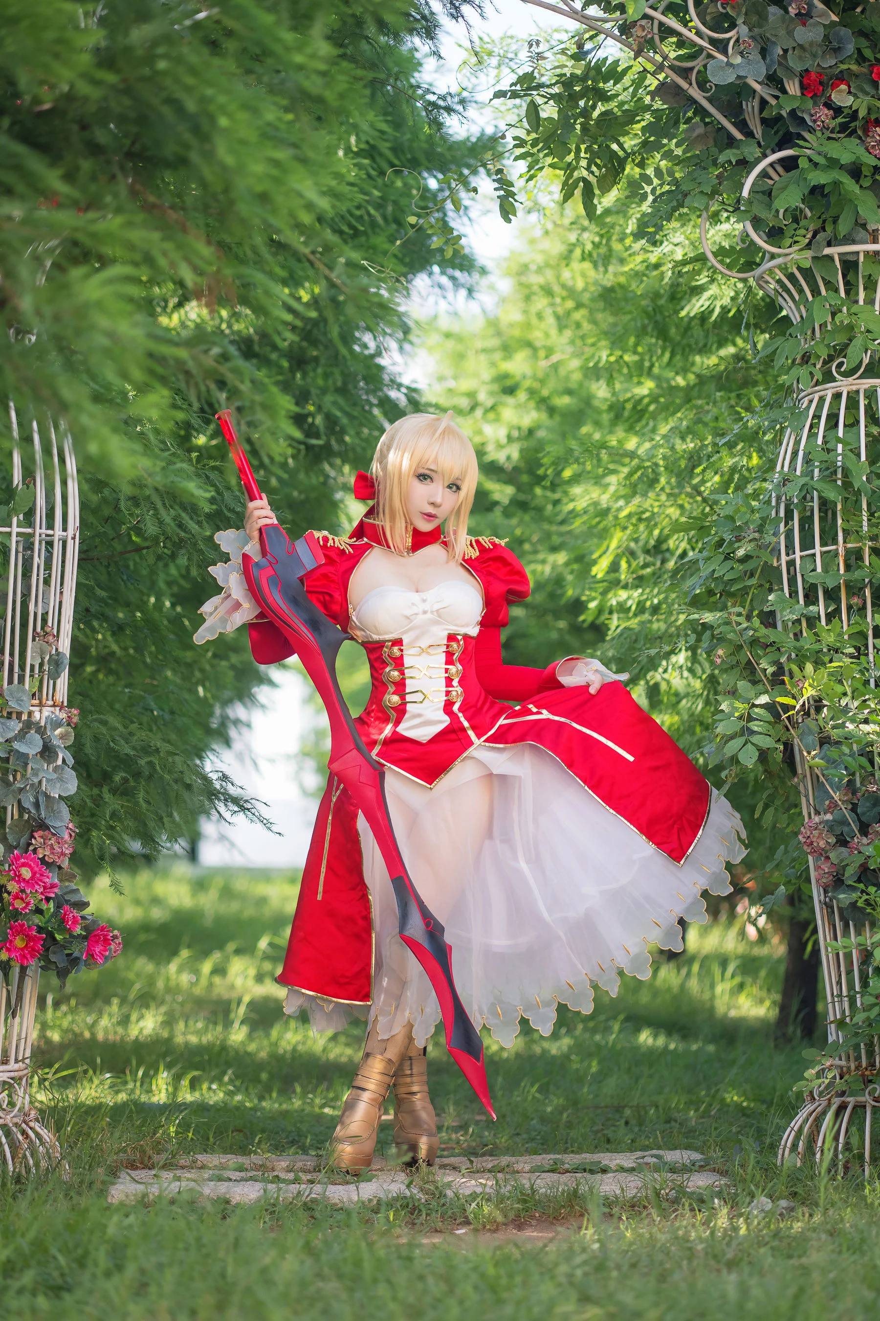 Cos千寻大人 尼禄 之 正裝插图4