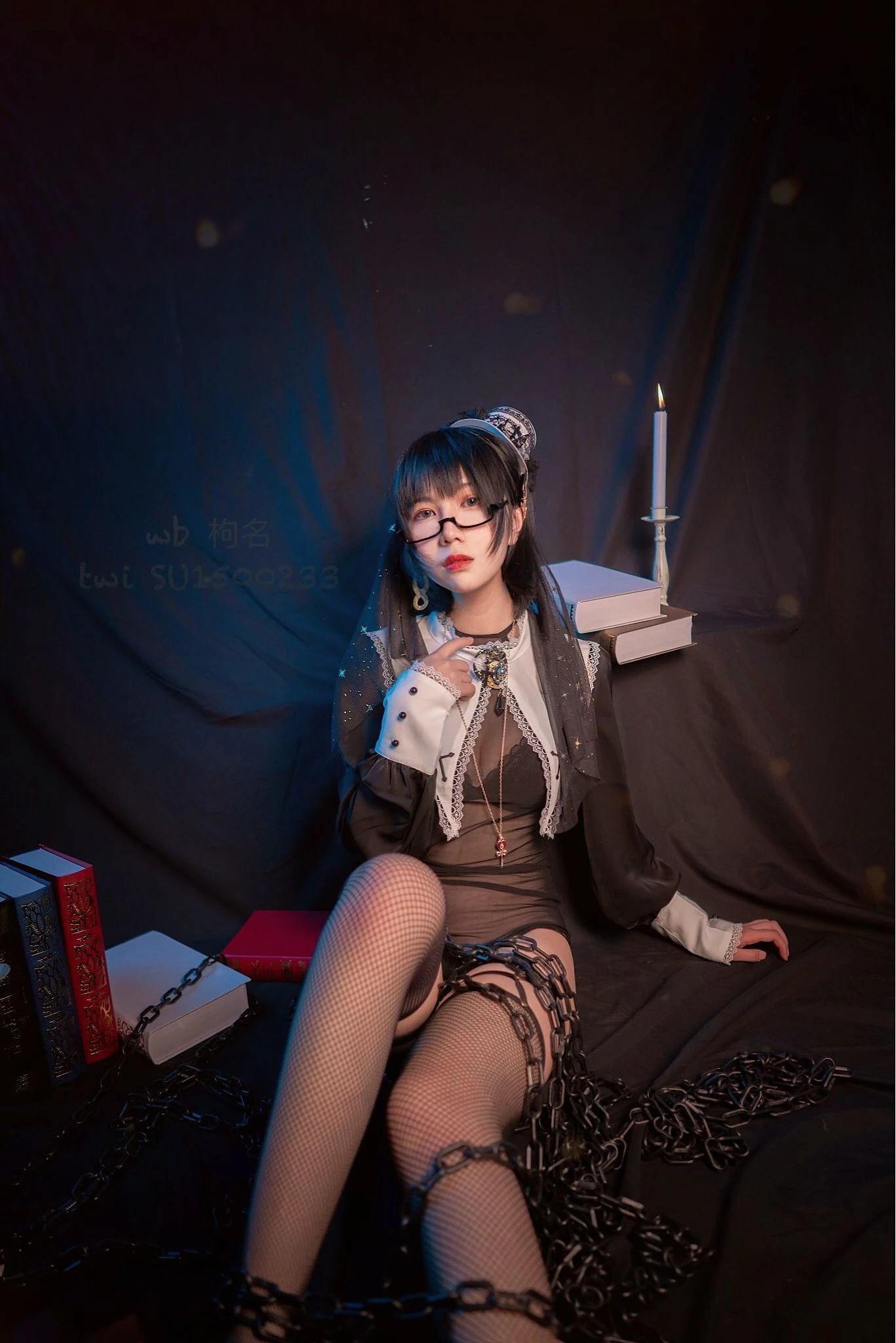 COSER美女逐月su 修女插图2