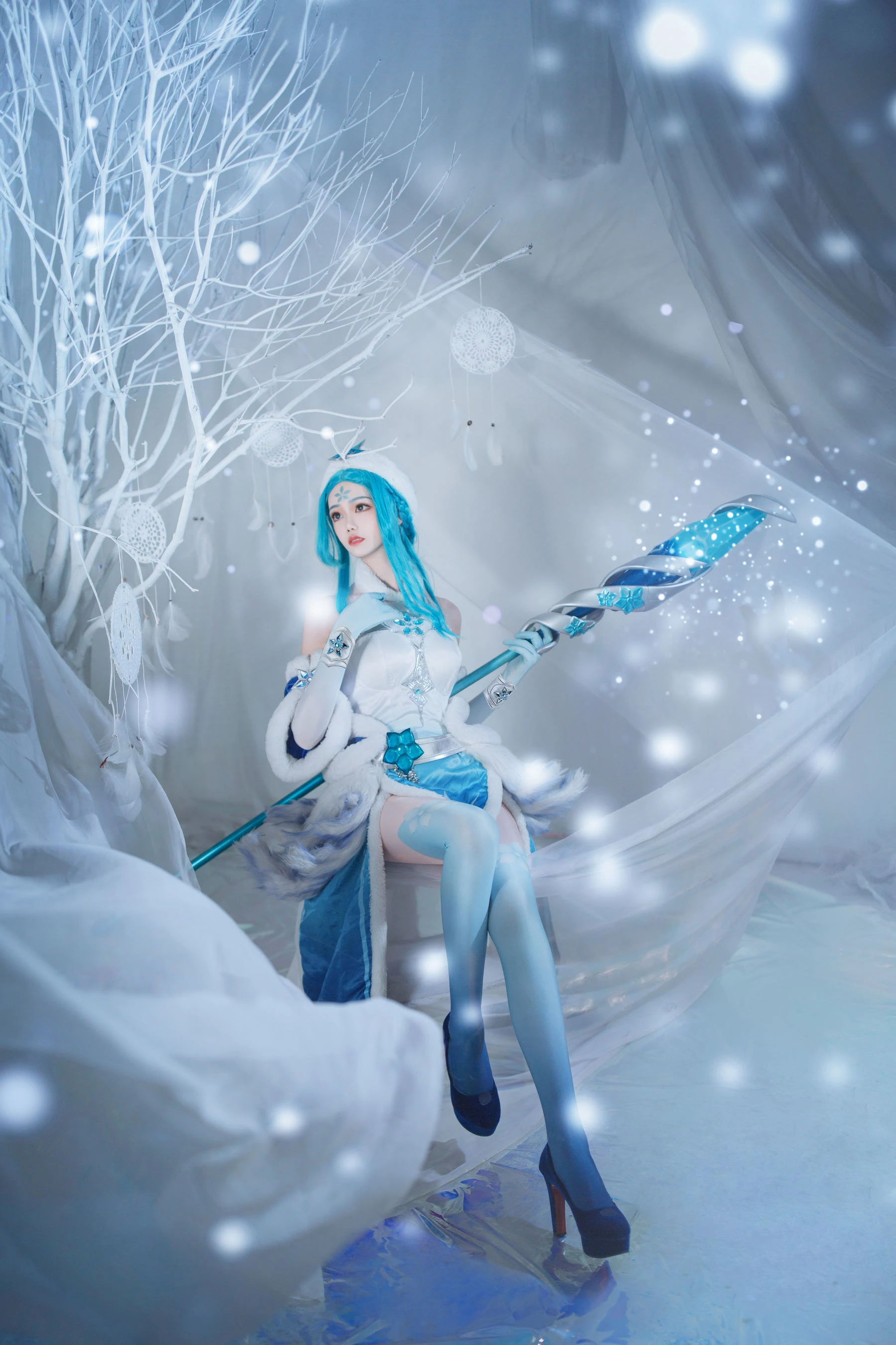 人气coser戚顾儿MIKI 王者荣耀 王昭君插图1