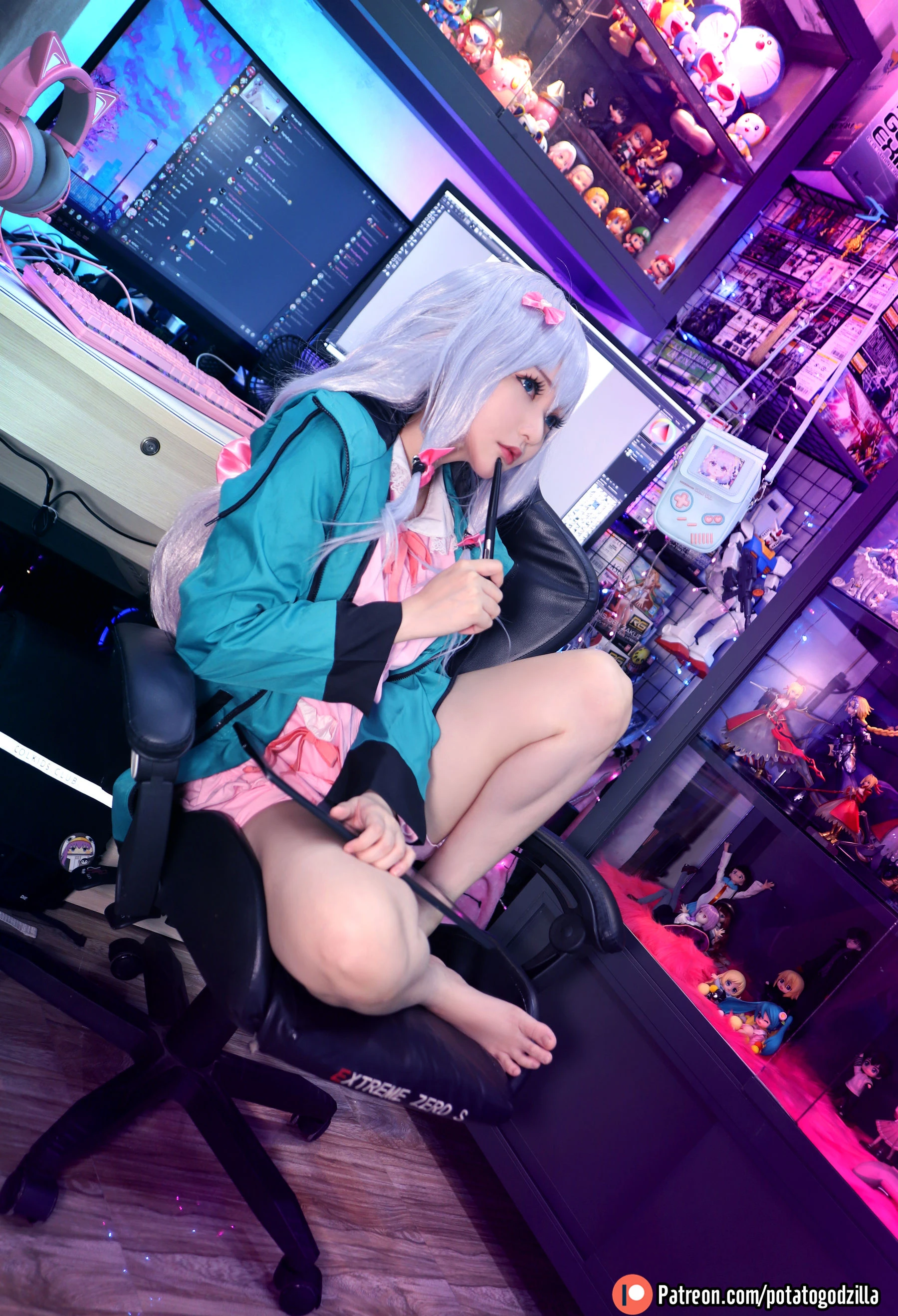 Coser小姐姐Potato Godzilla – Sagiri插图5