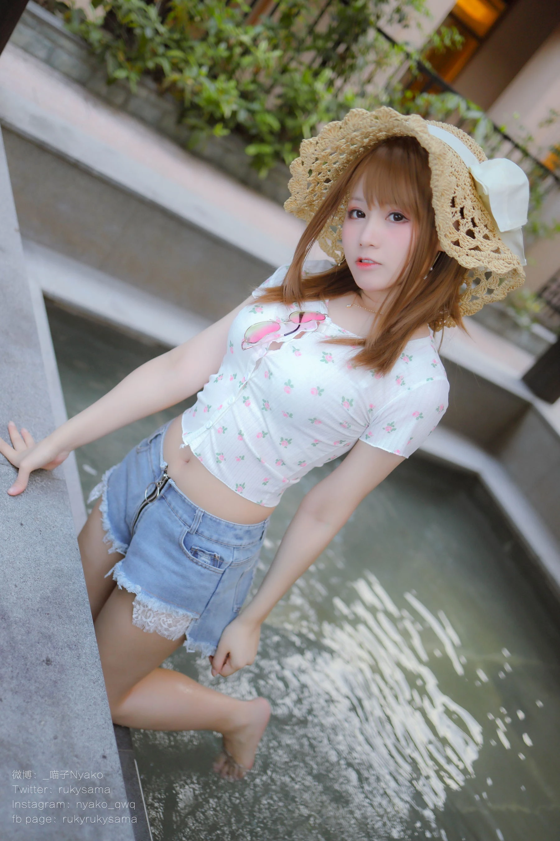 萌妹子Nyako喵子 – 温泉旅行插图2