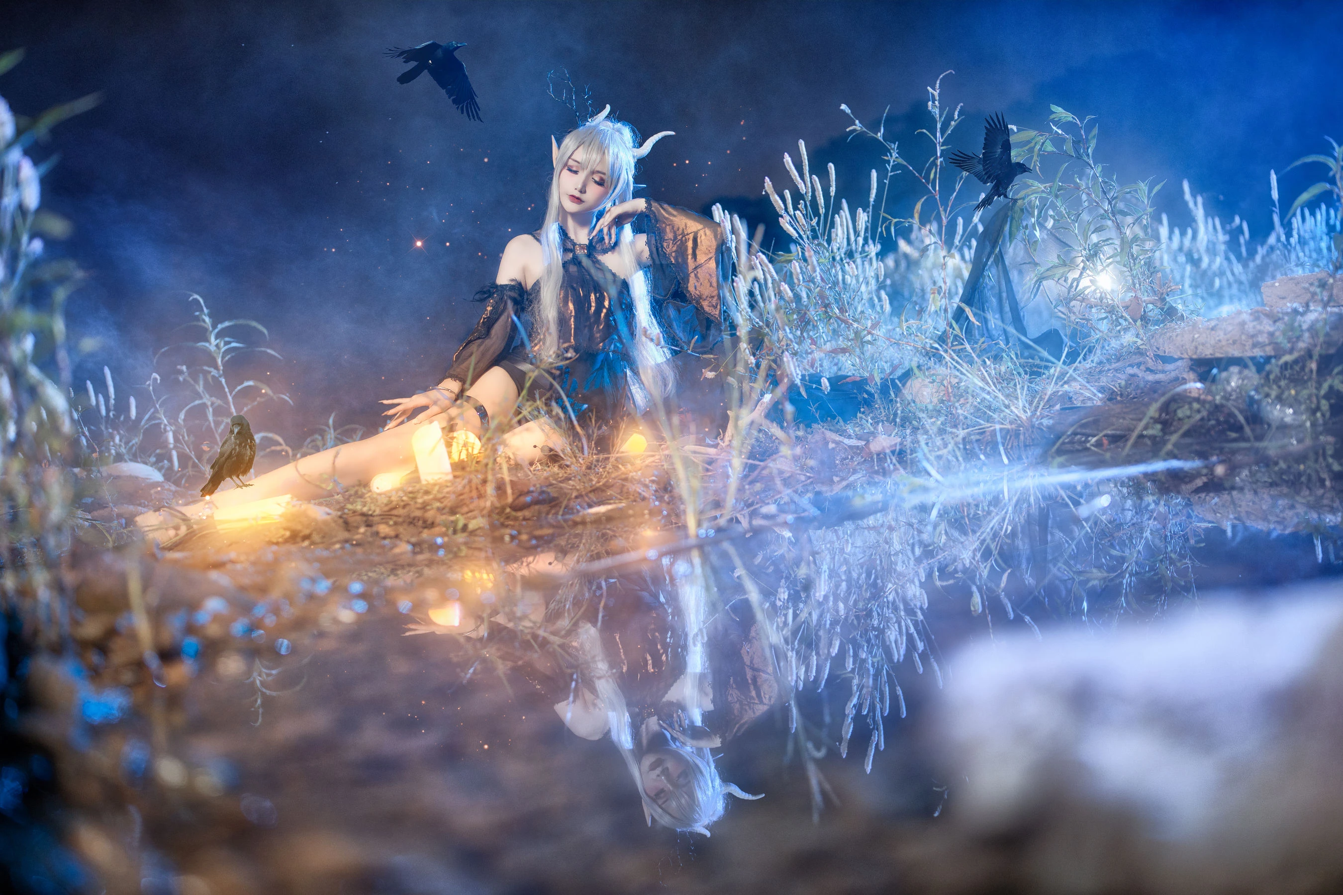 COS妹子仙九Airi – 闪灵静谧午夜插图5