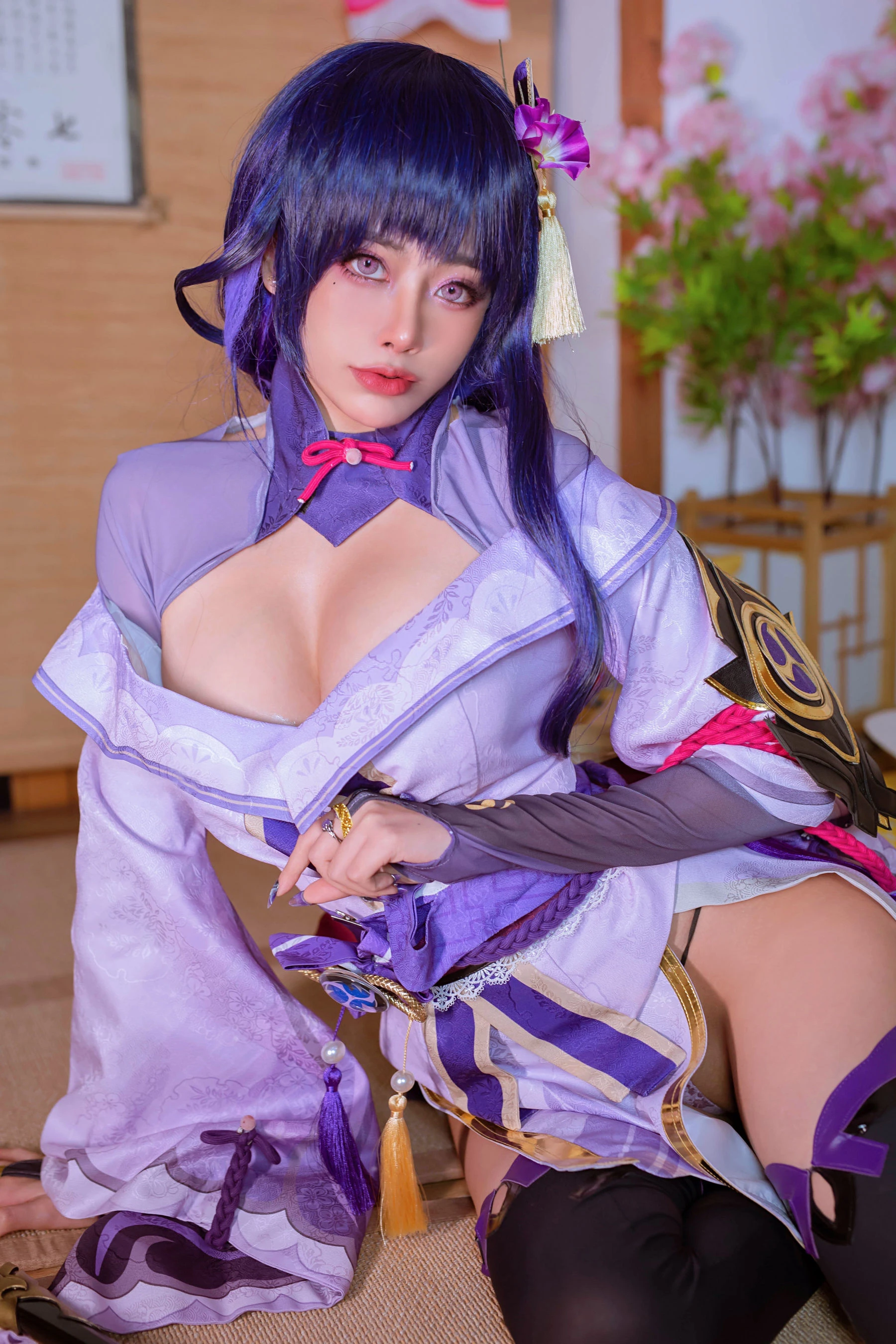 日本性感萝莉Byoru – Raiden Shogun插图4