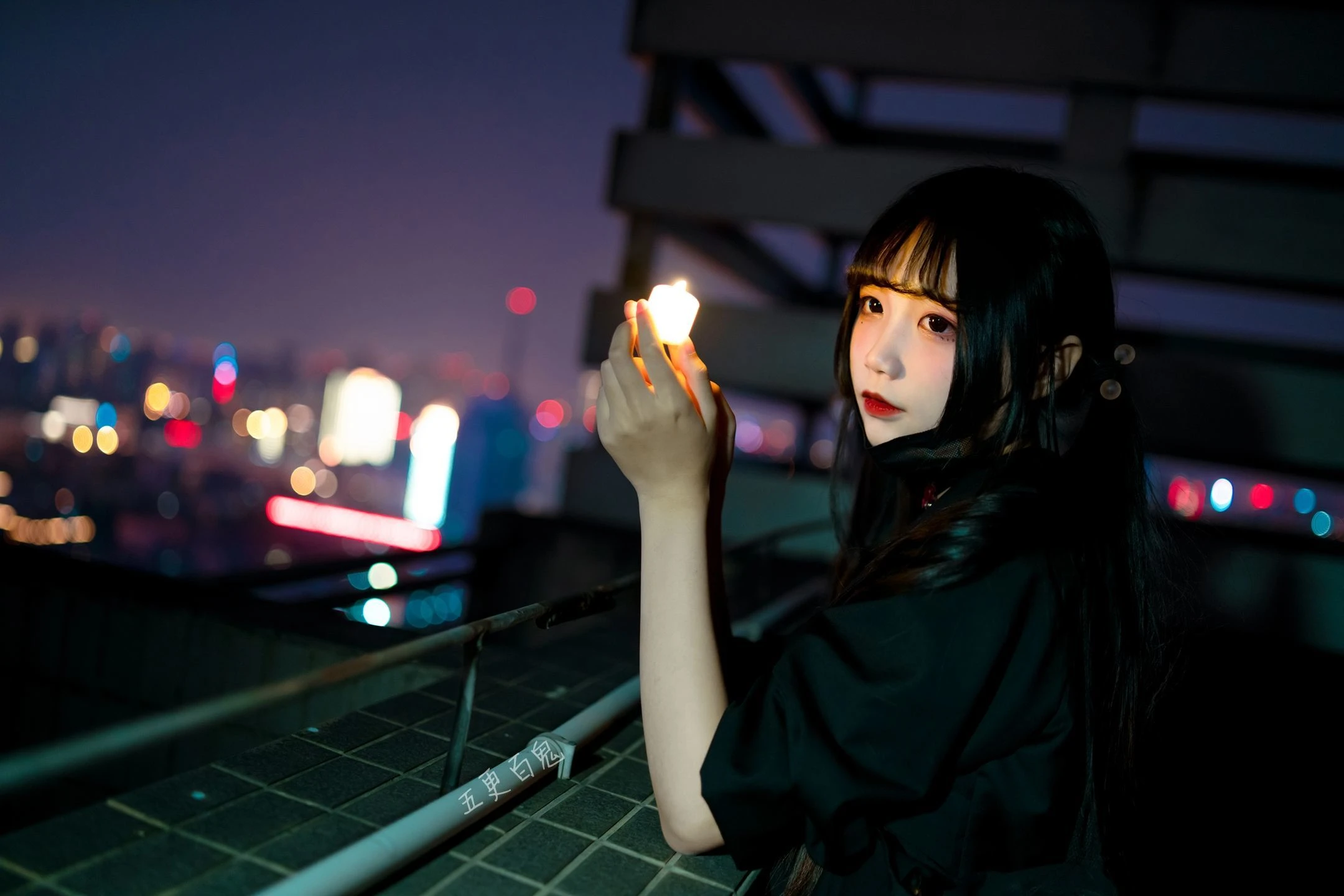 清纯少女五更百鬼 制服插图6