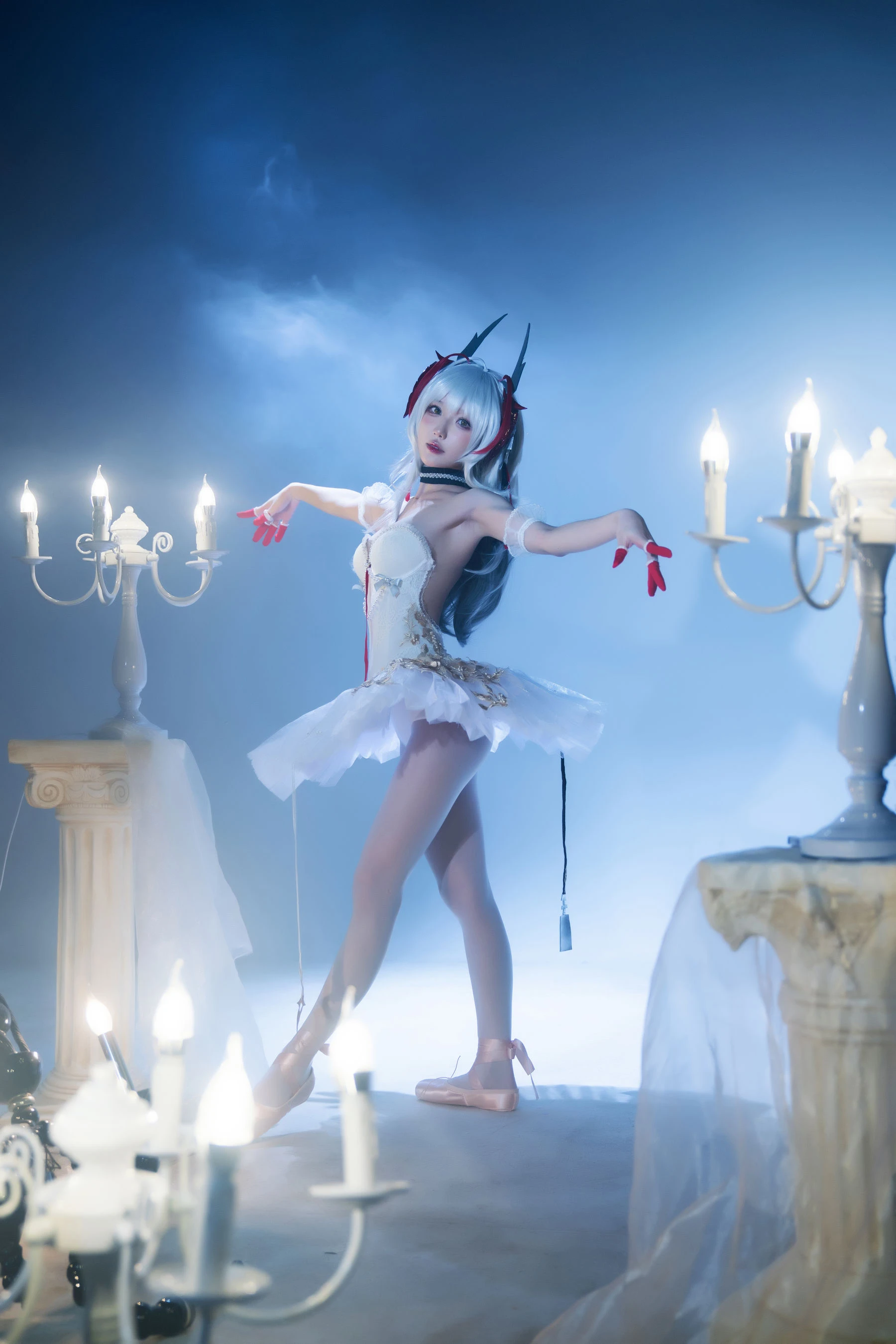 动漫博主阿包也是兔娘 – 明日方舟 芭蕾插图6